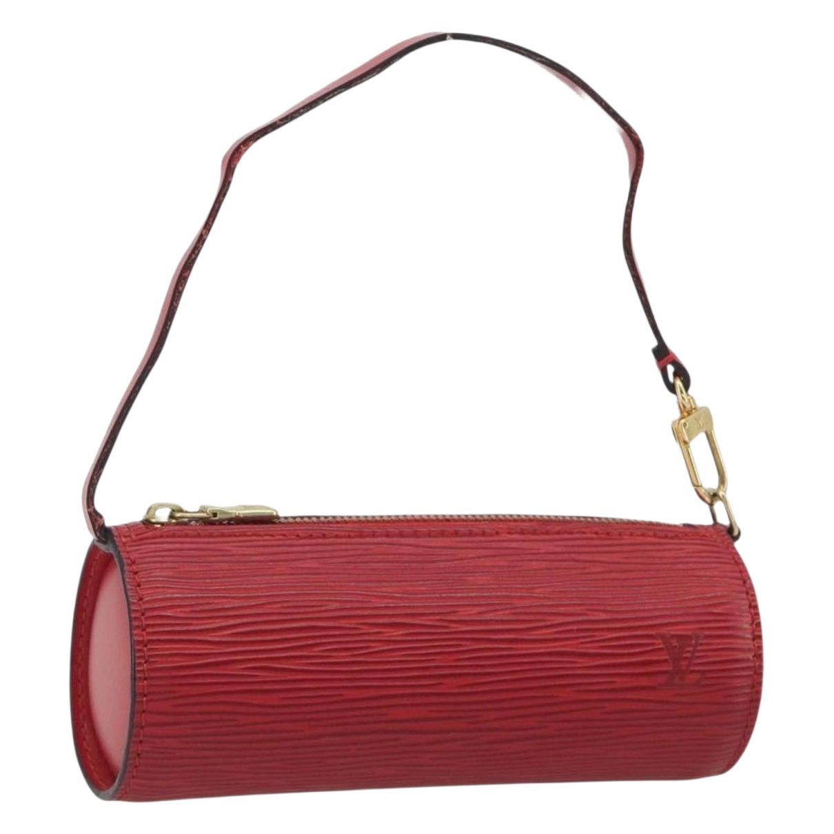Pochette Trunk leather clutch bag