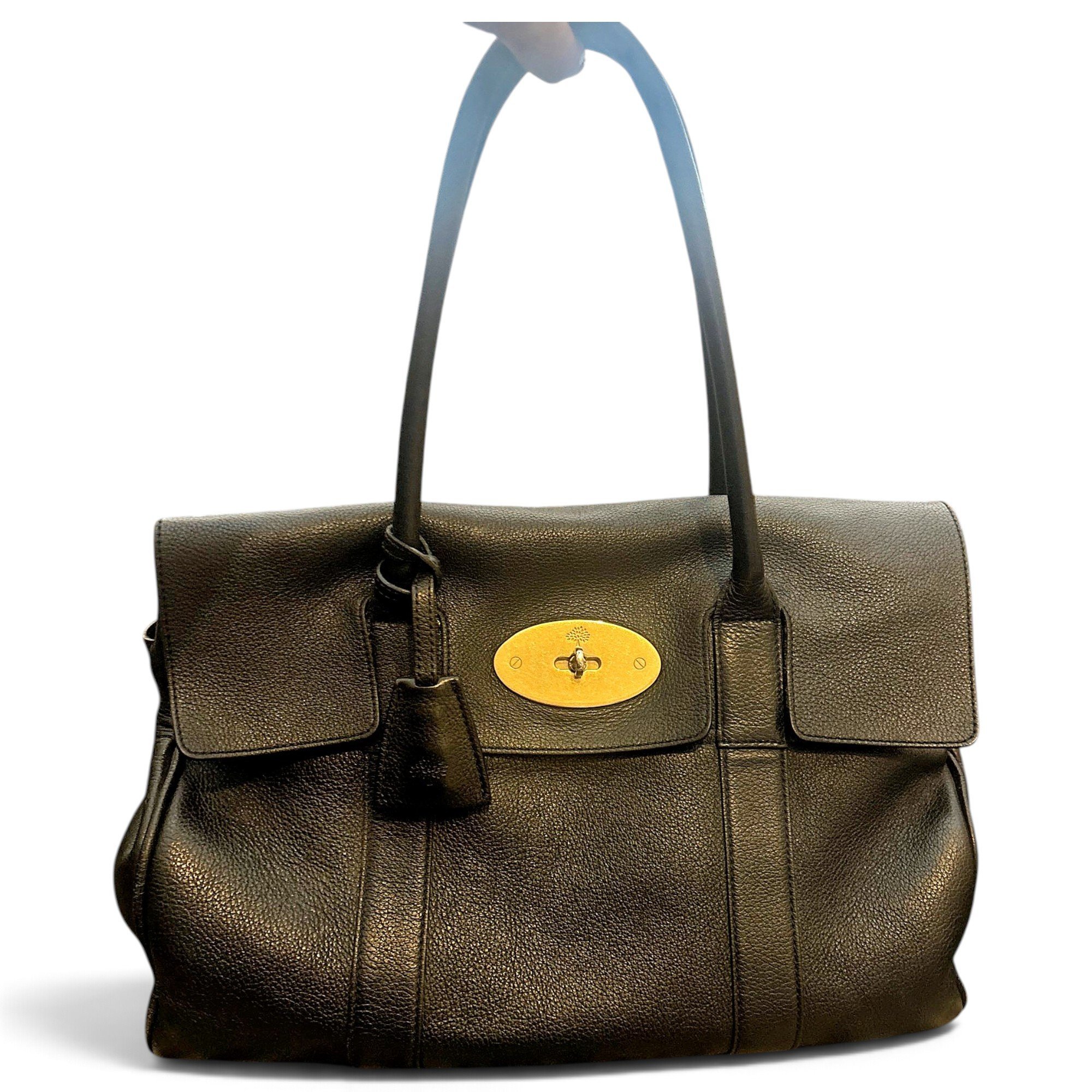 Mulberry Bayswater leather handbag