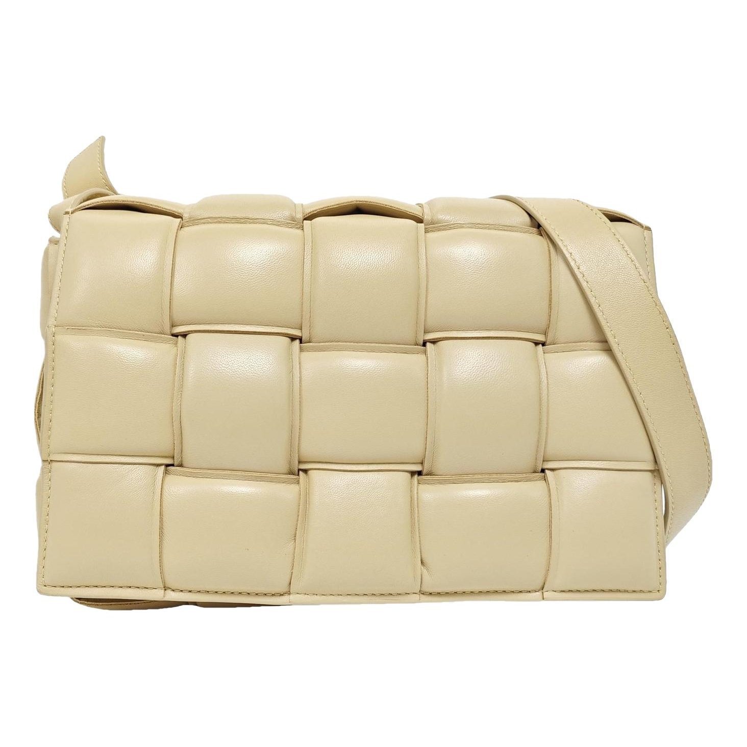 Brick Cassette leather handbag