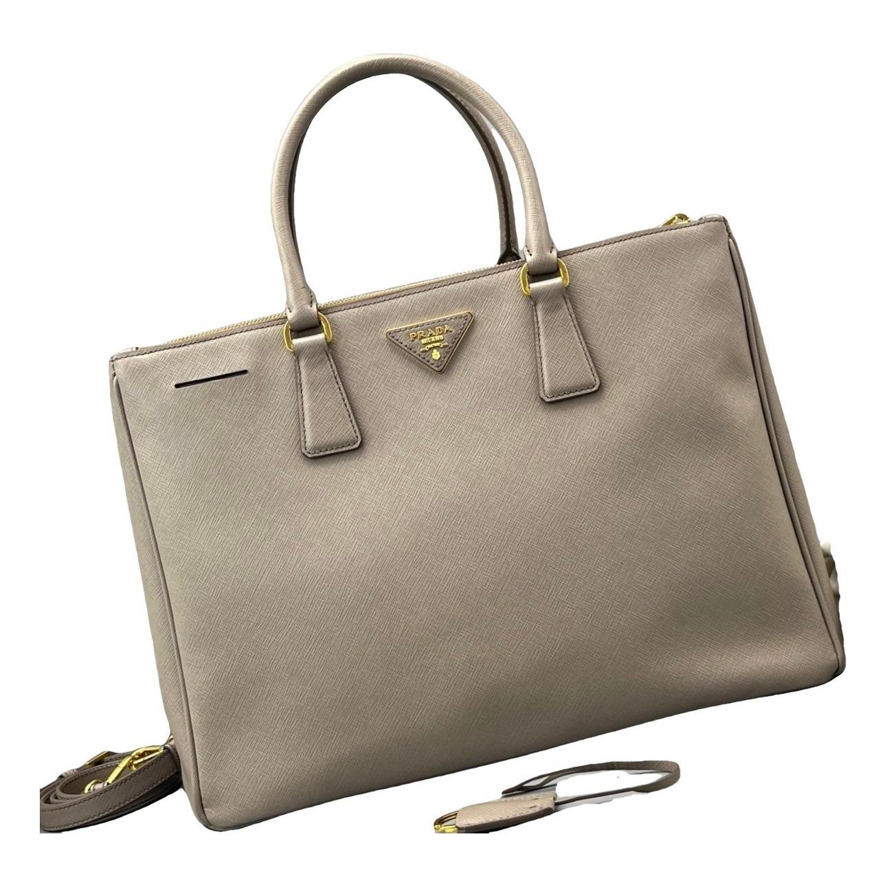 Galleria leather handbag