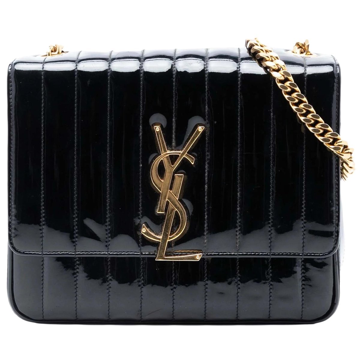 Patent leather crossbody bag
