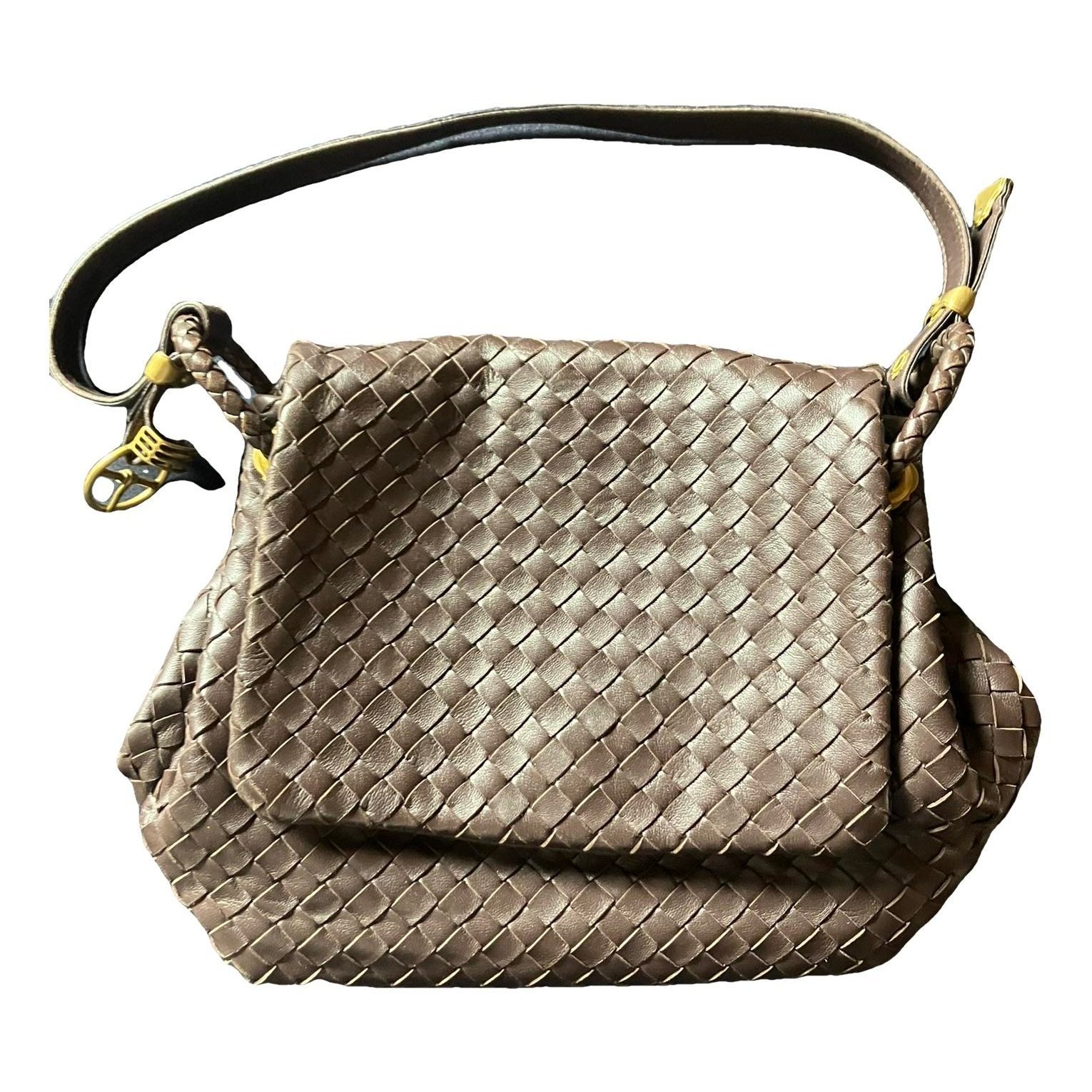 Parachute leather handbag