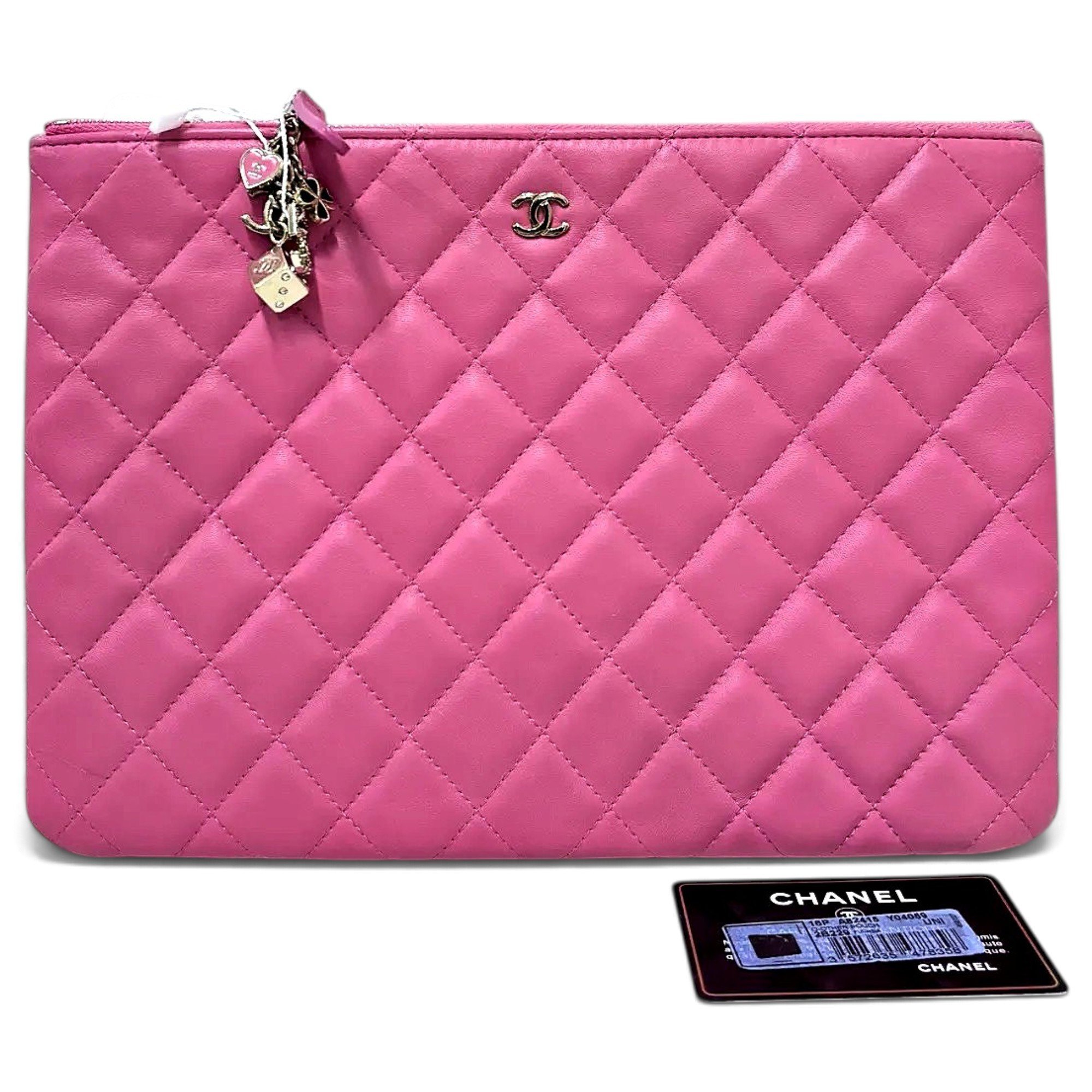 Timeless/Classique leather clutch bag