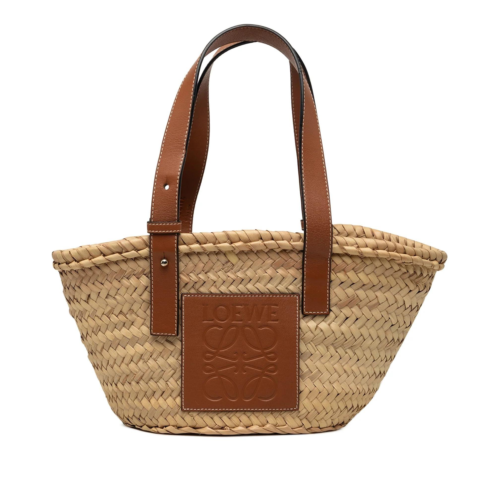 Anagram leather tote