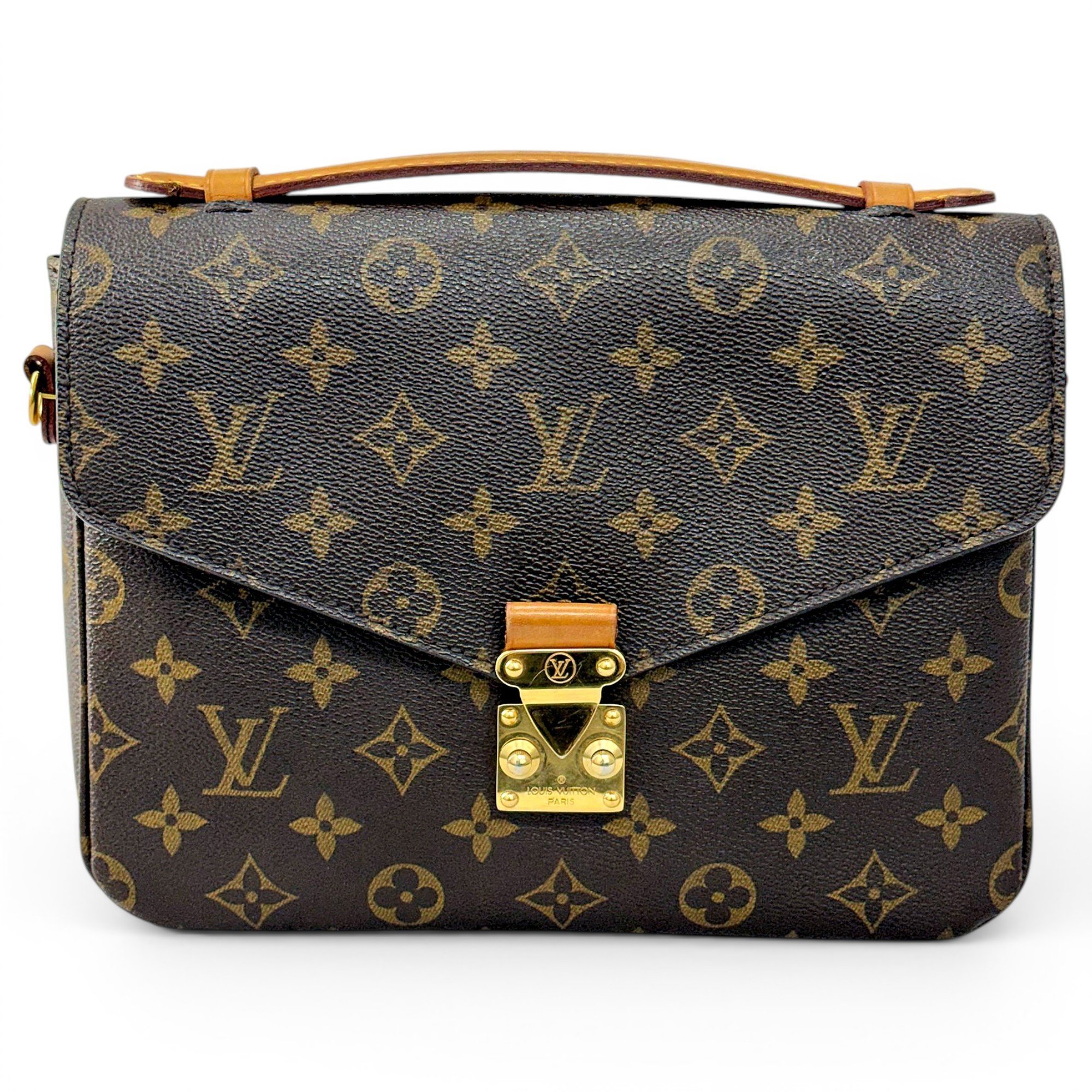 Metis leather handbag