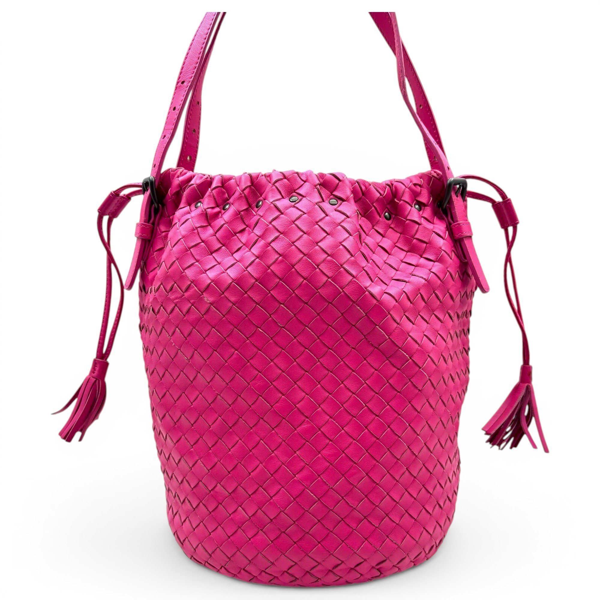 Leather handbag