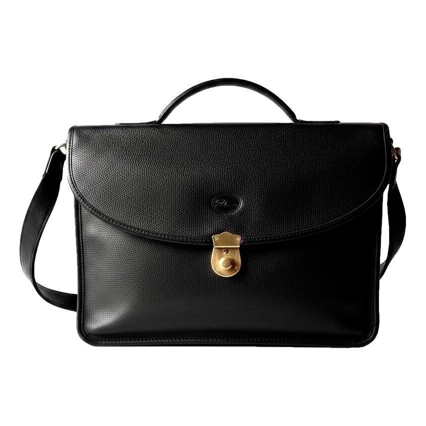 Leather satchel