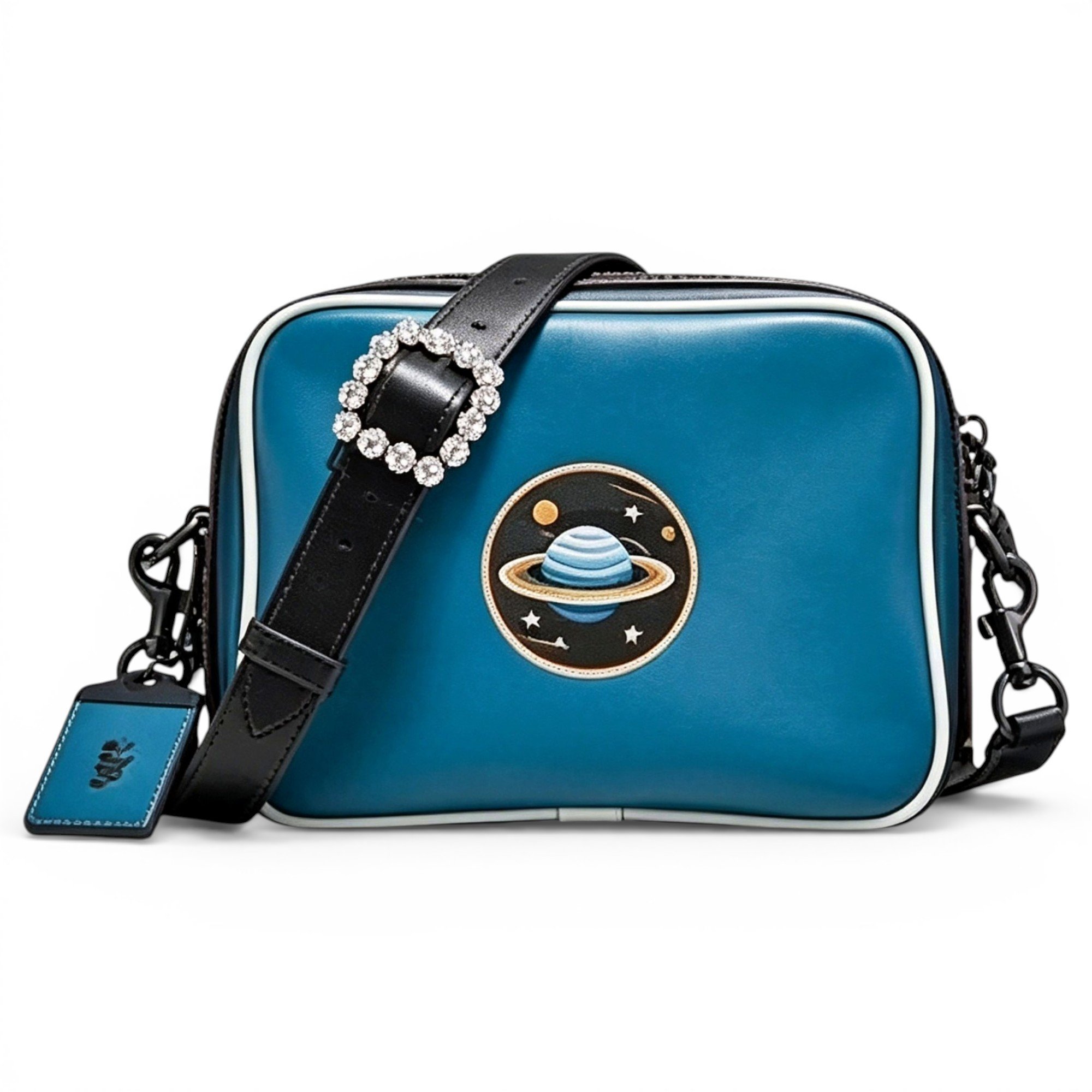 Leather crossbody bag