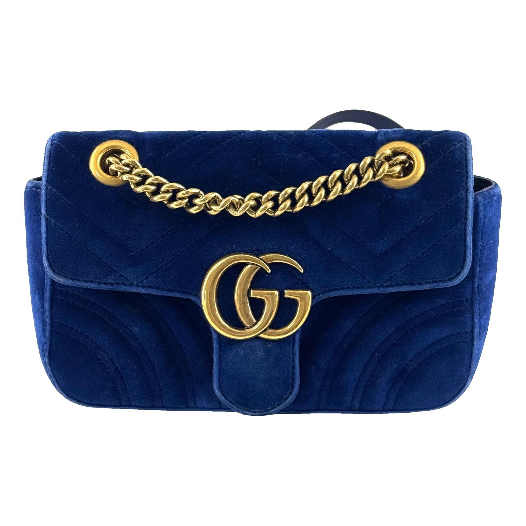 GG Marmont Flap tweed crossbody bag