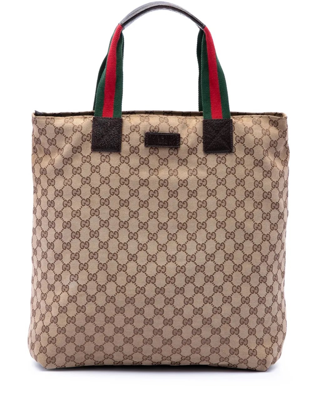 2016-2026 GG Canvas Web Vertical tote bag