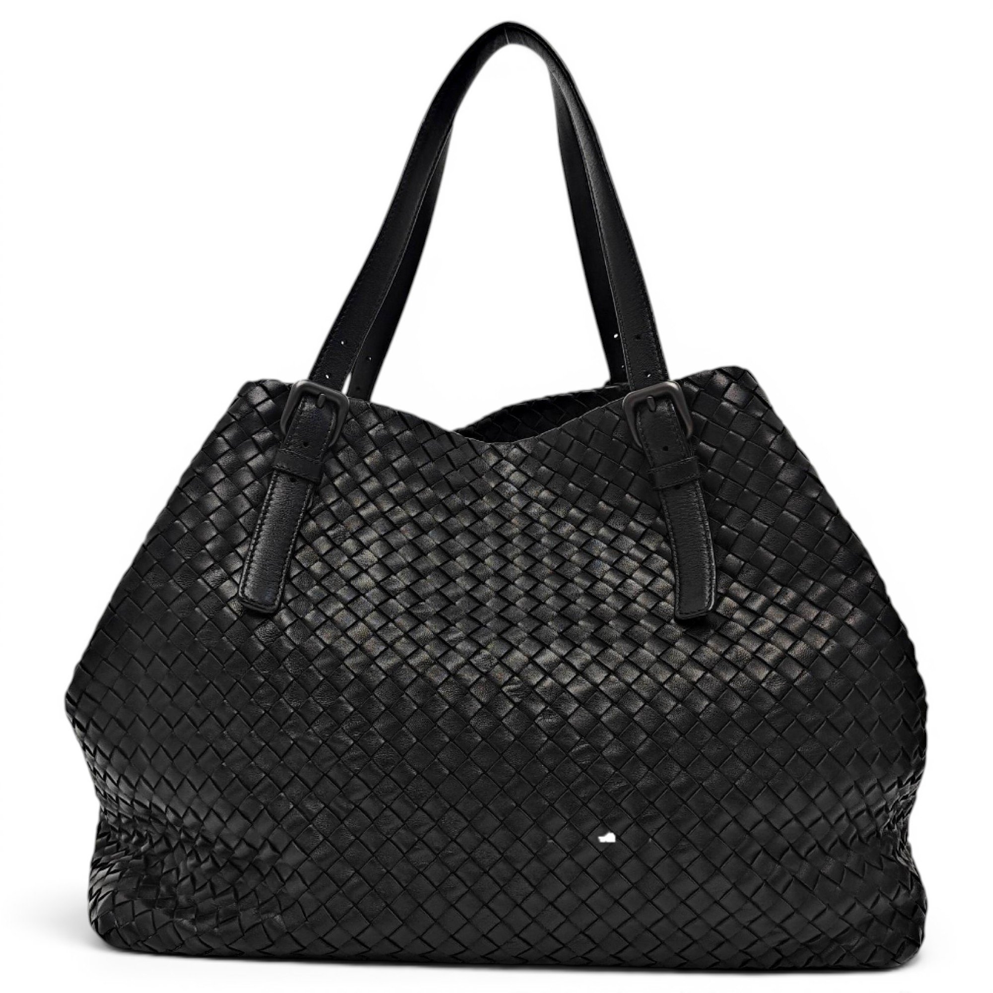 Parachute leather handbag