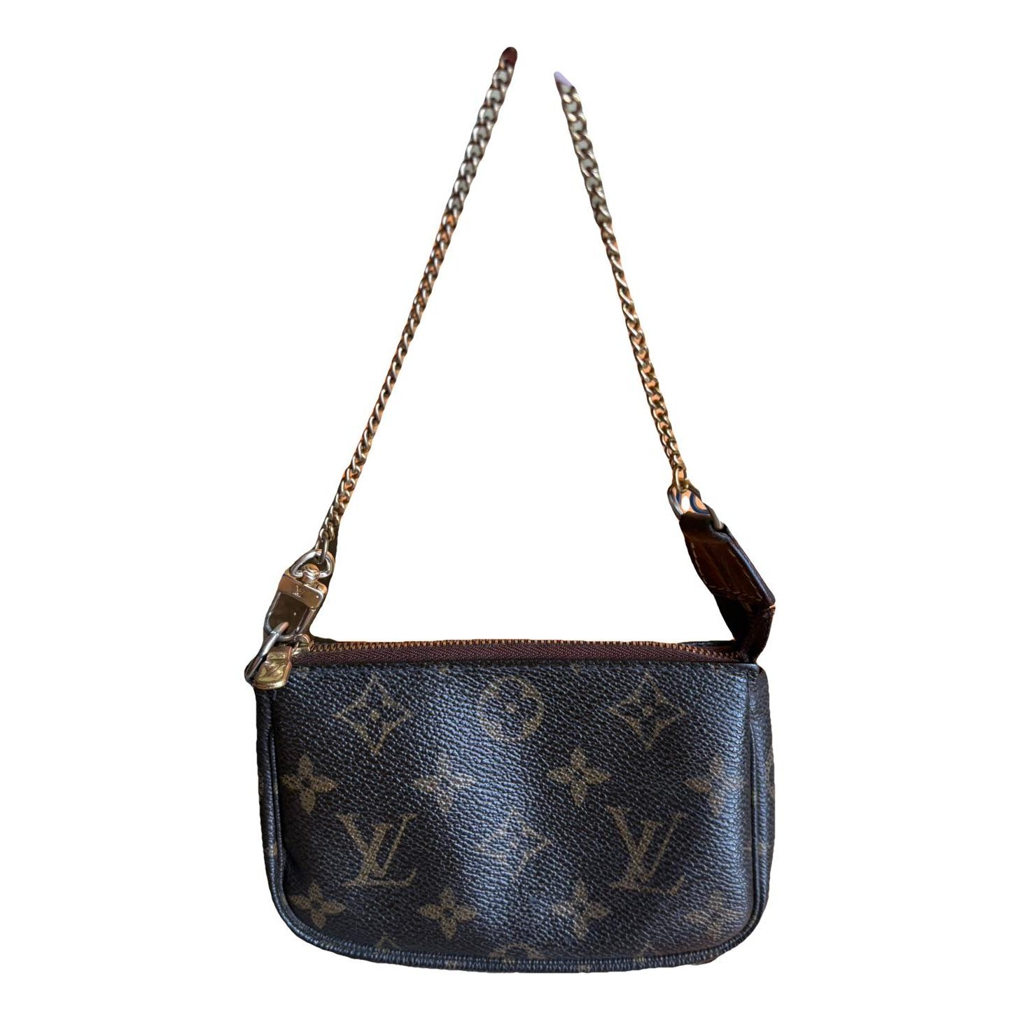 Pochette Accessoire leather handbag