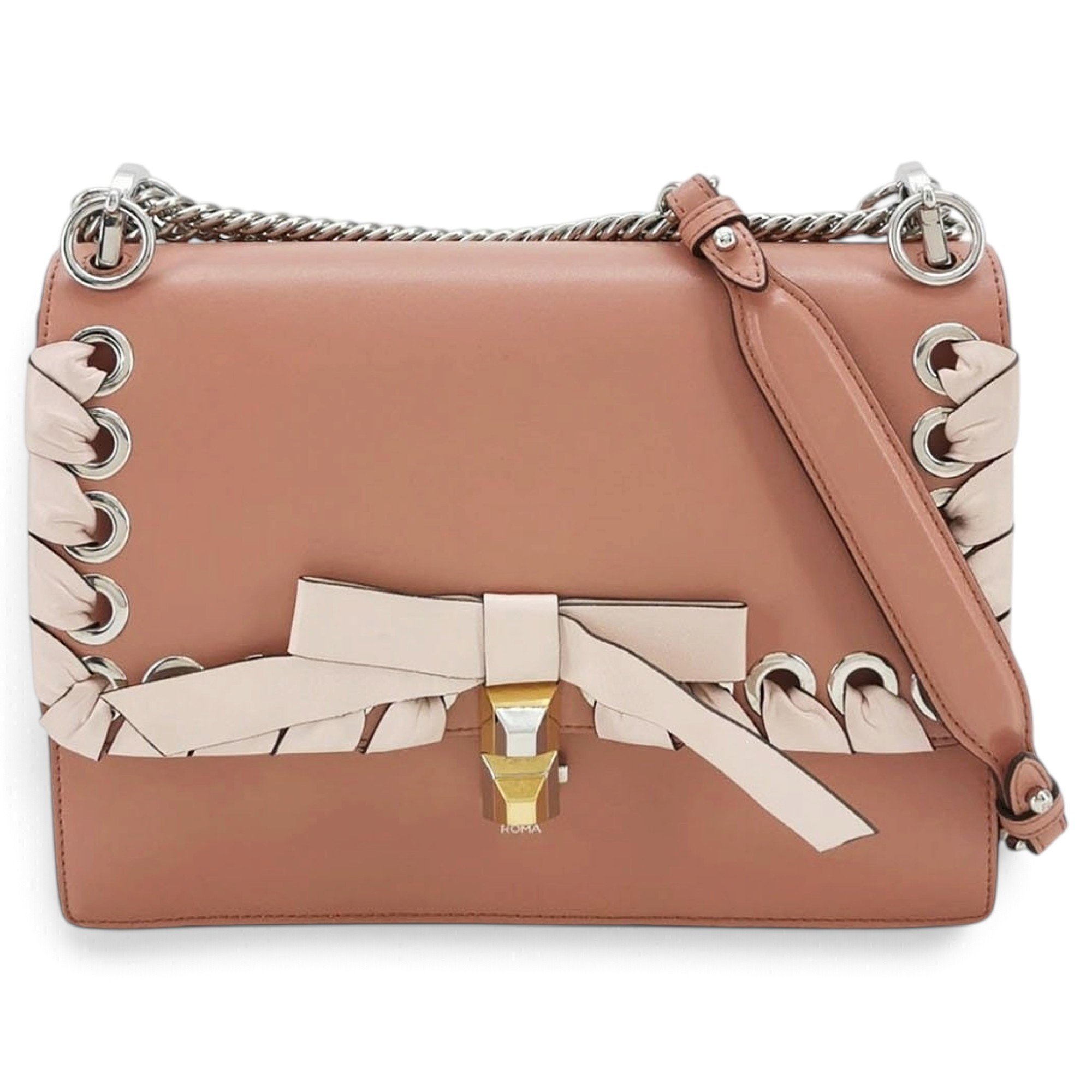 Fendi Kan I leather handbag