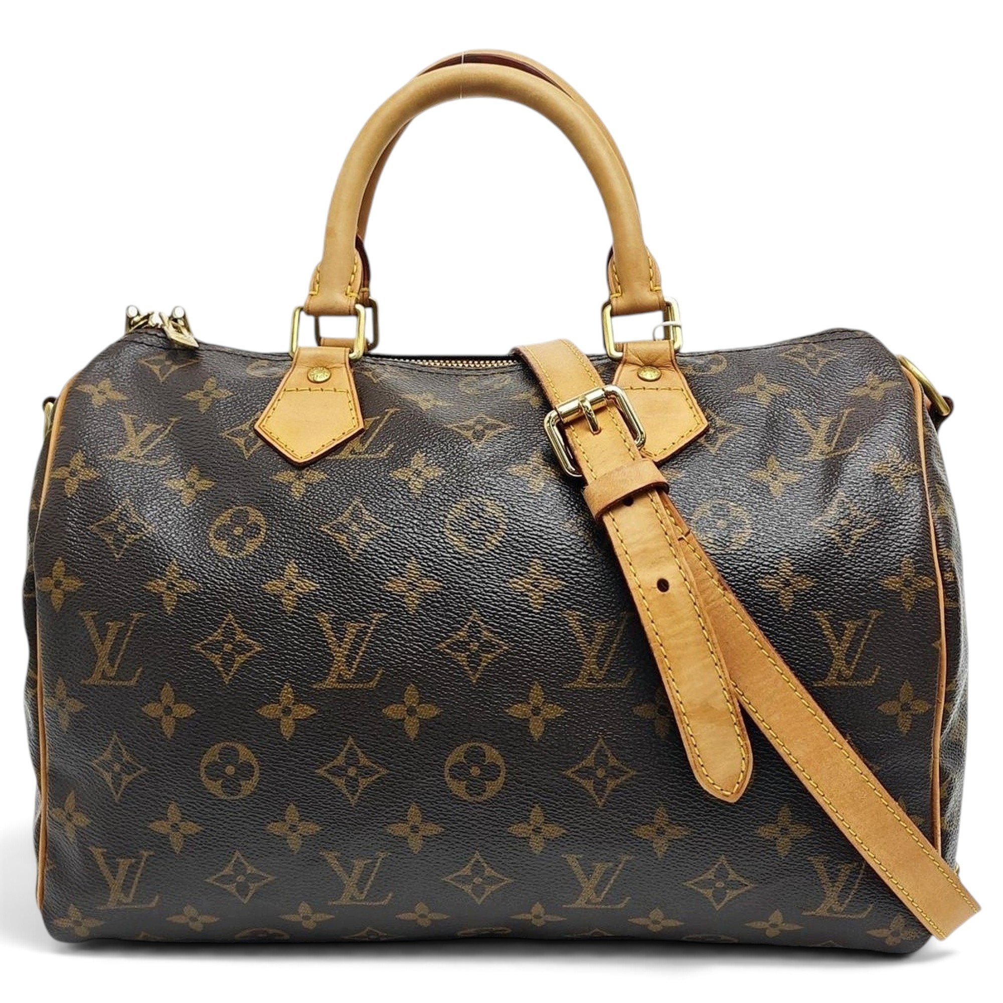 Nano Speedy / Mini HL leather handbag