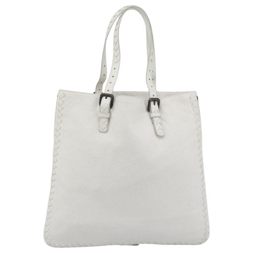 Leather tote