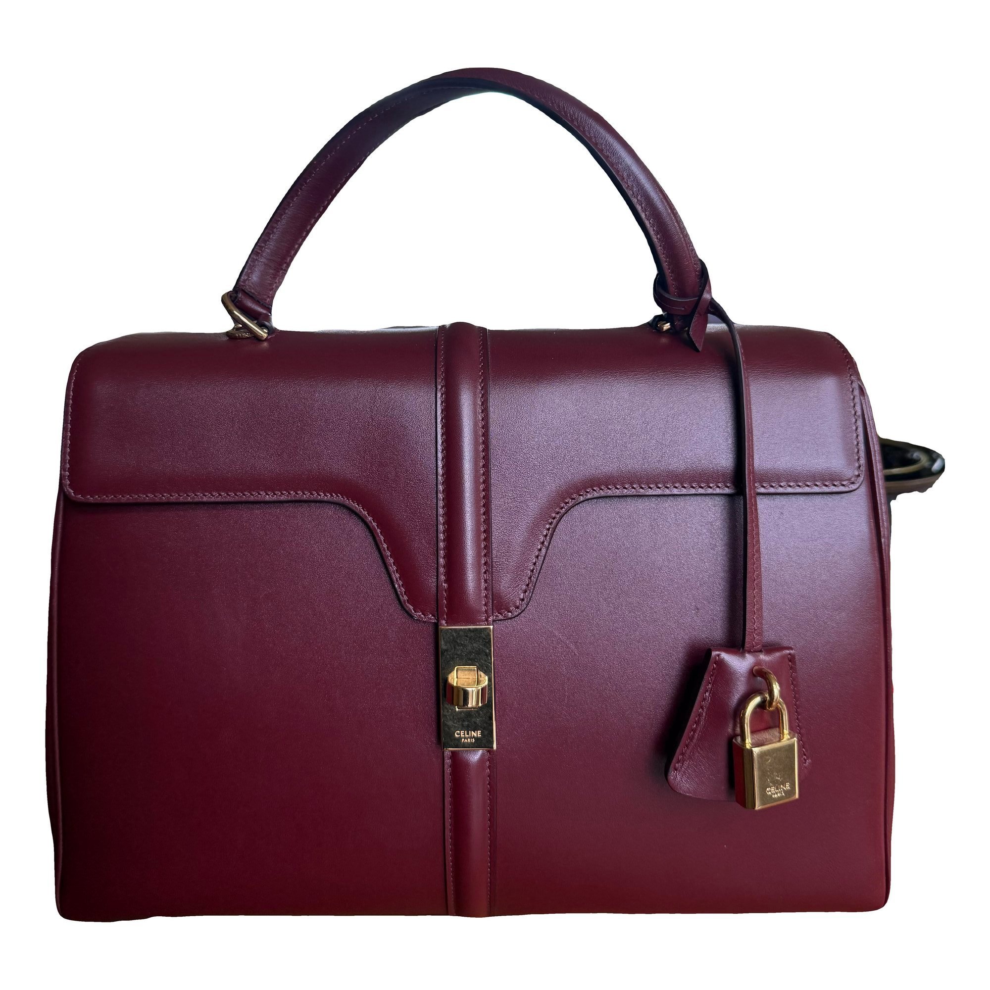 Sac 16 leather handbag