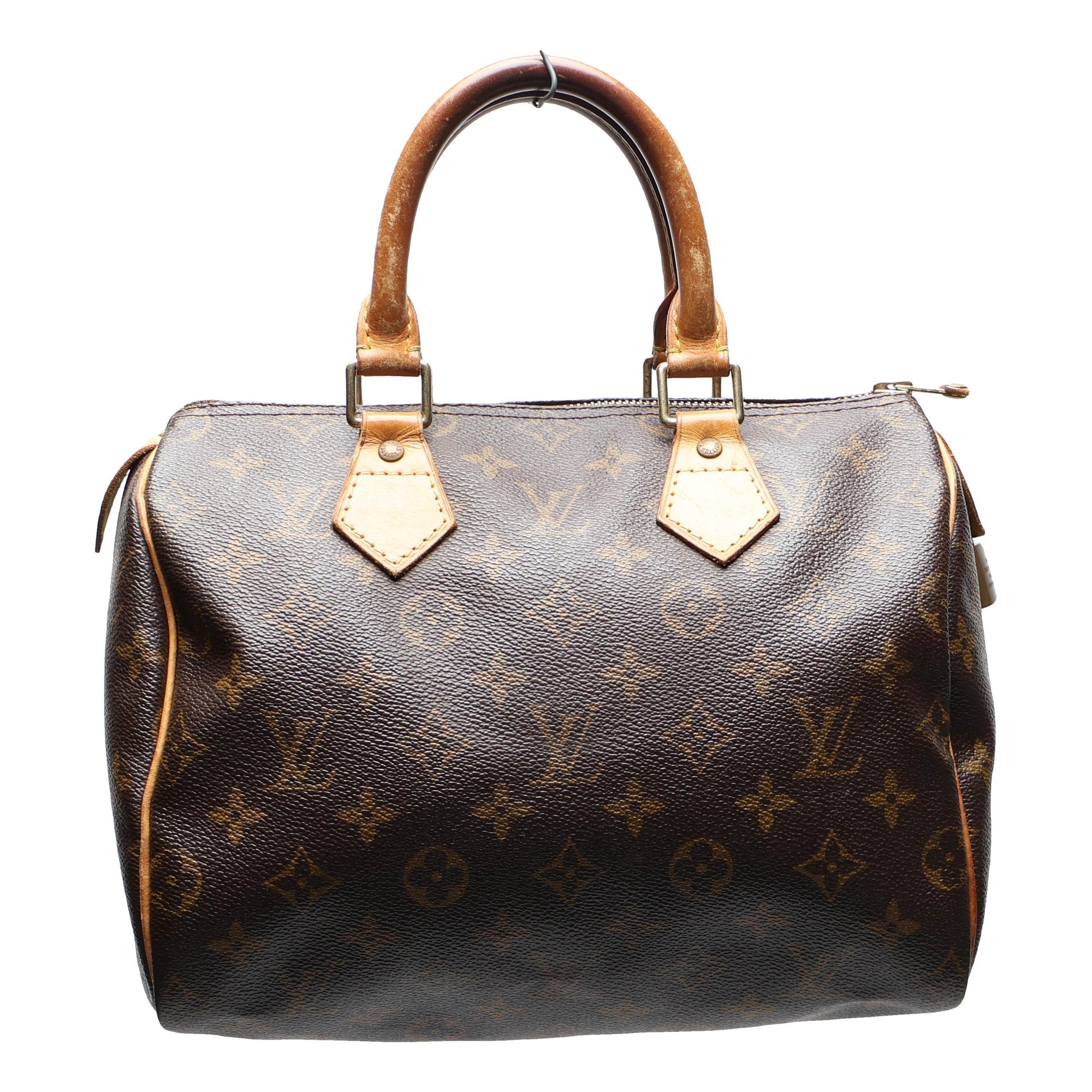Speedy leather handbag