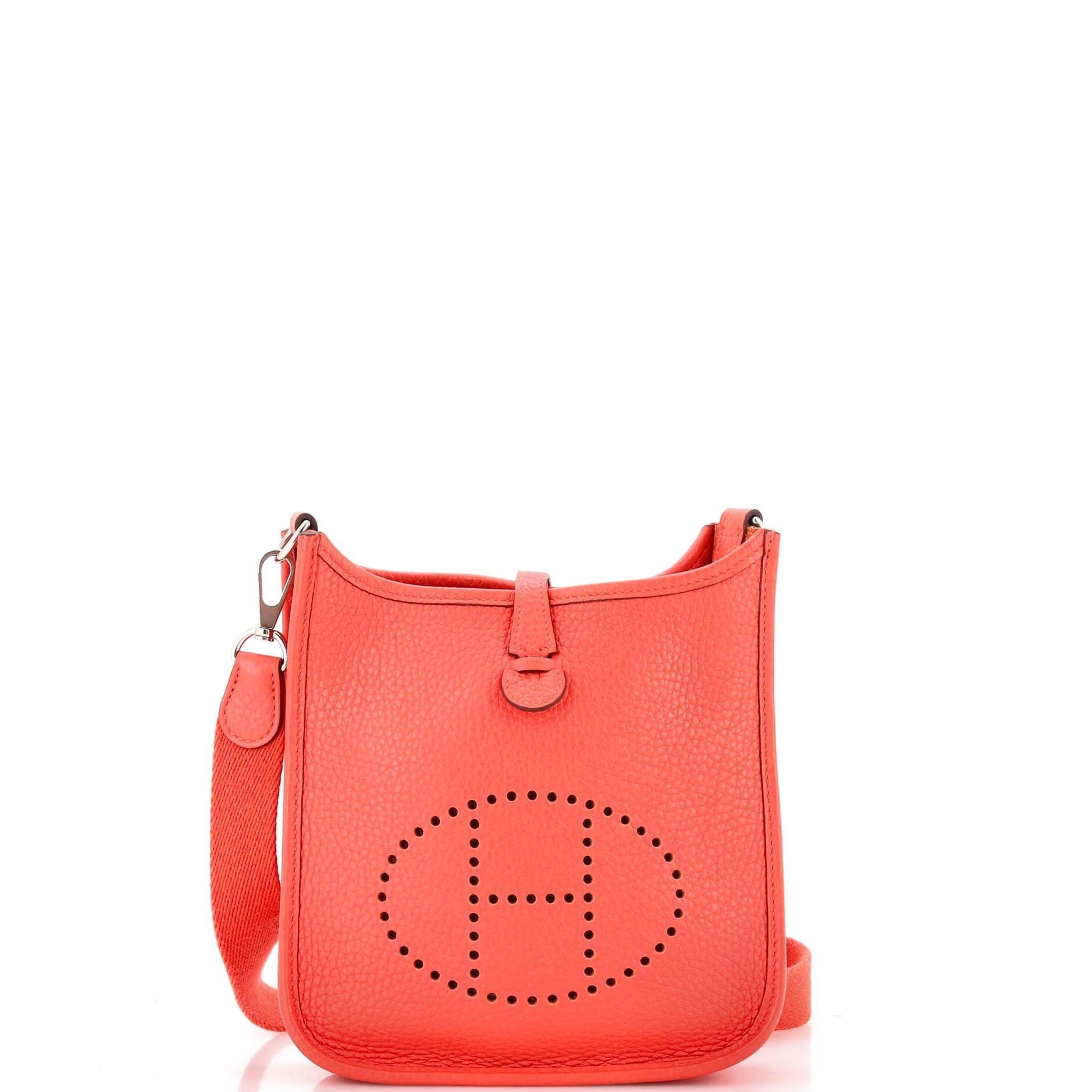 Mini Evelyne leather crossbody bag