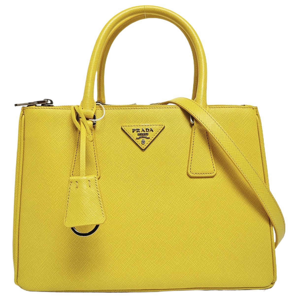 Galleria leather handbag
