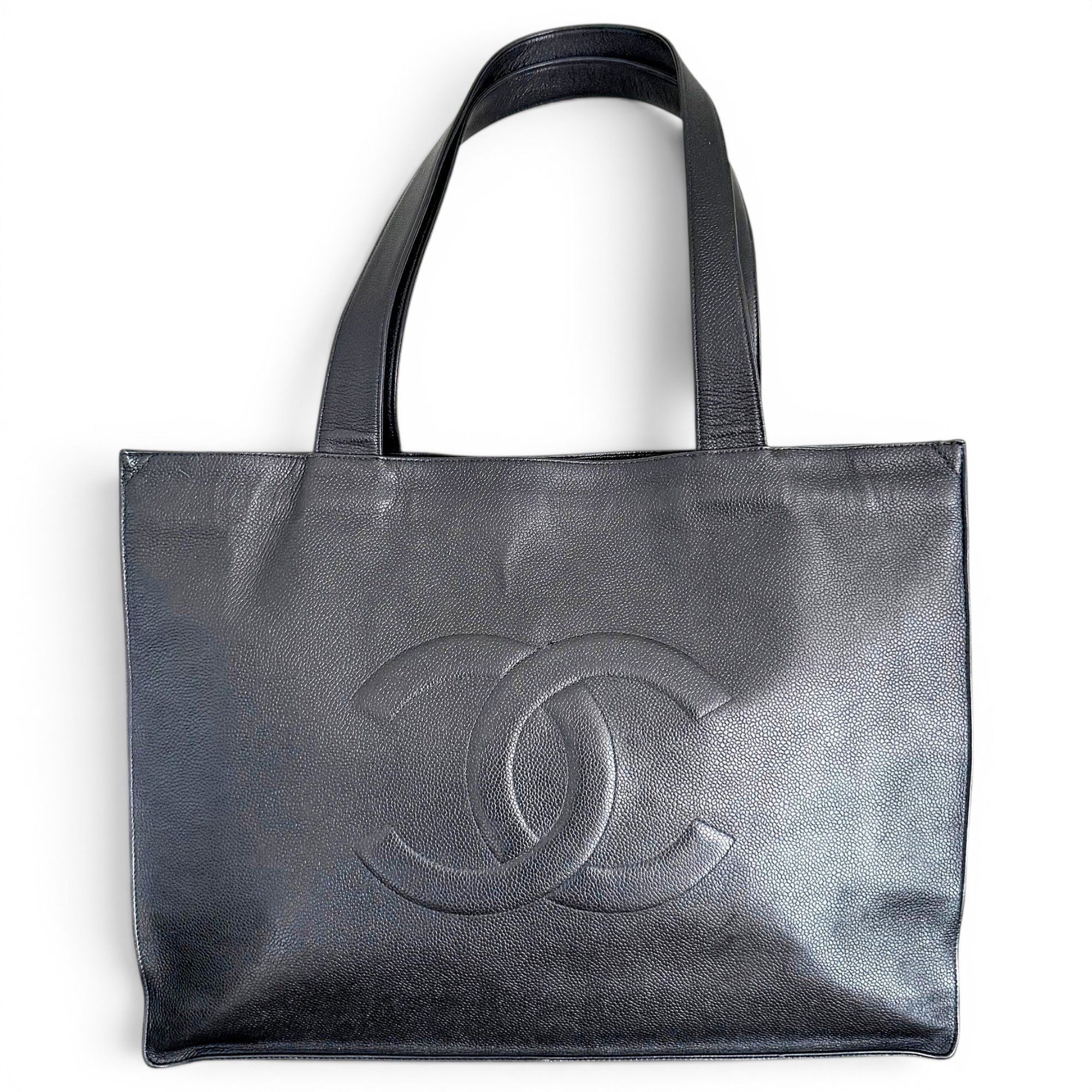 Leather tote