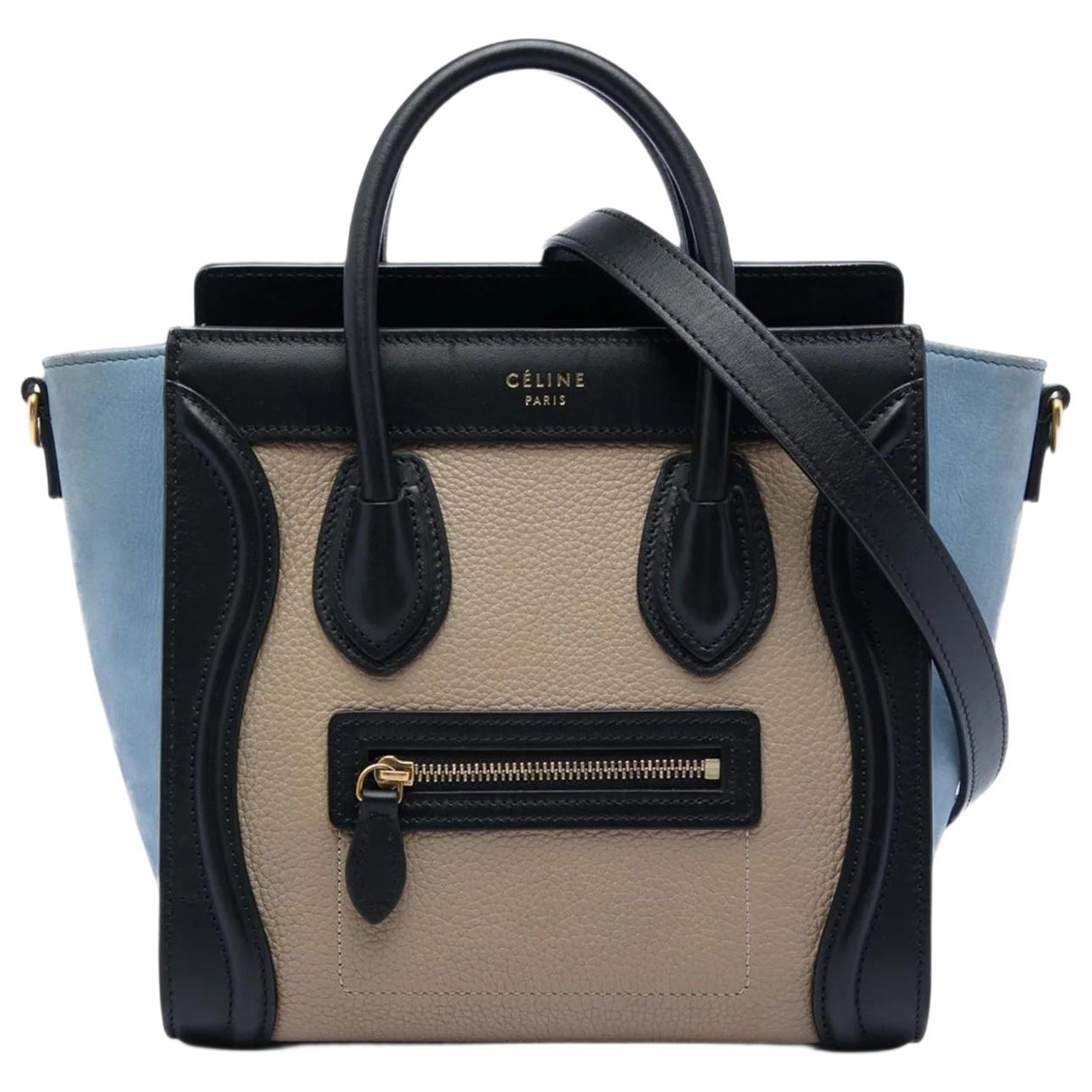 Luggage leather satchel