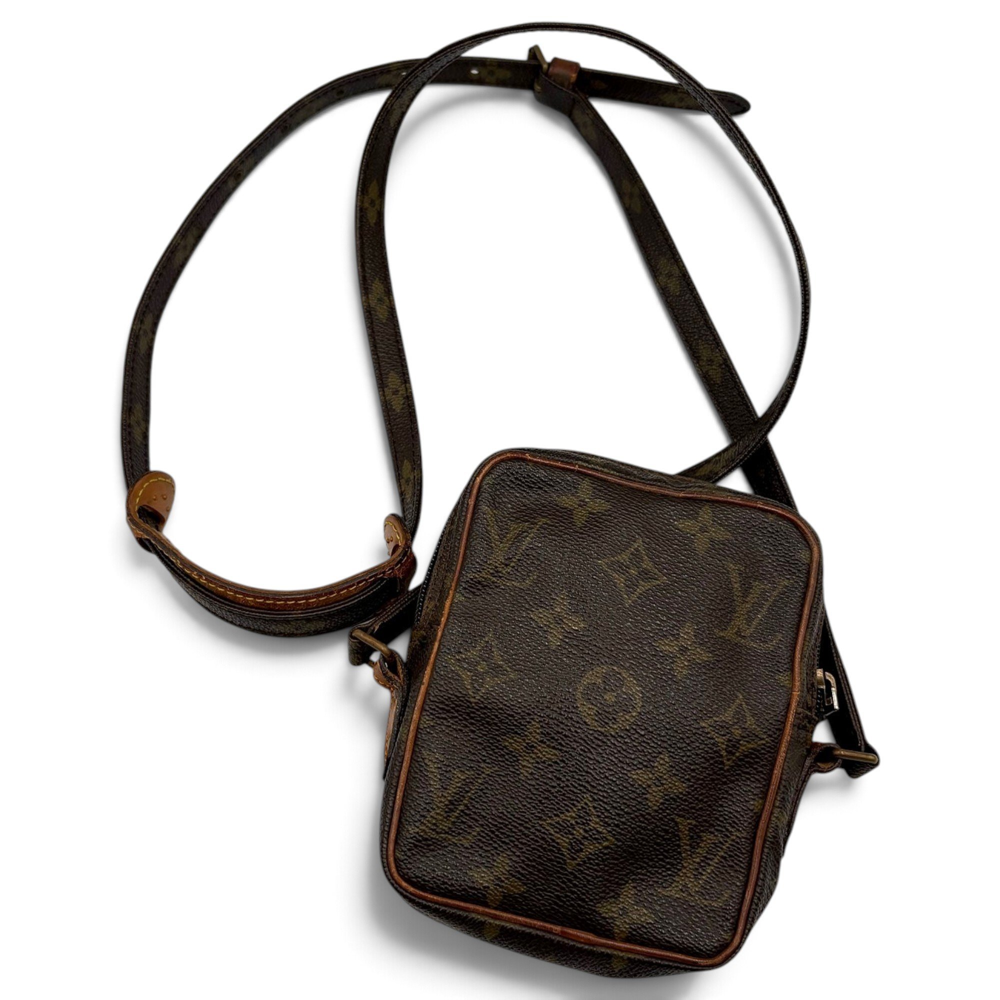 Danube leather crossbody bag
