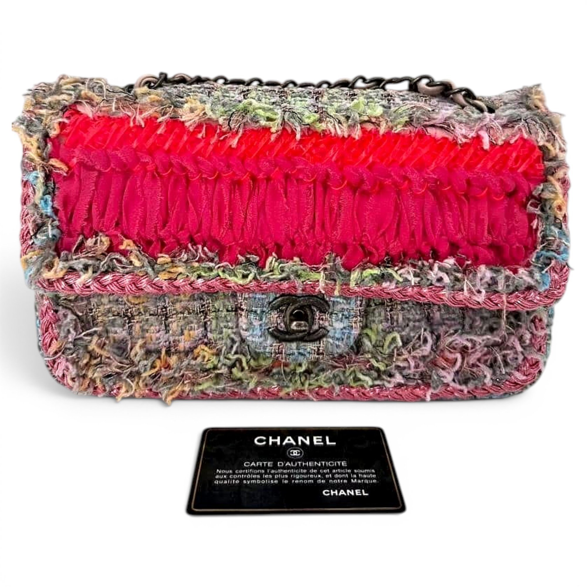 Tweed handbag