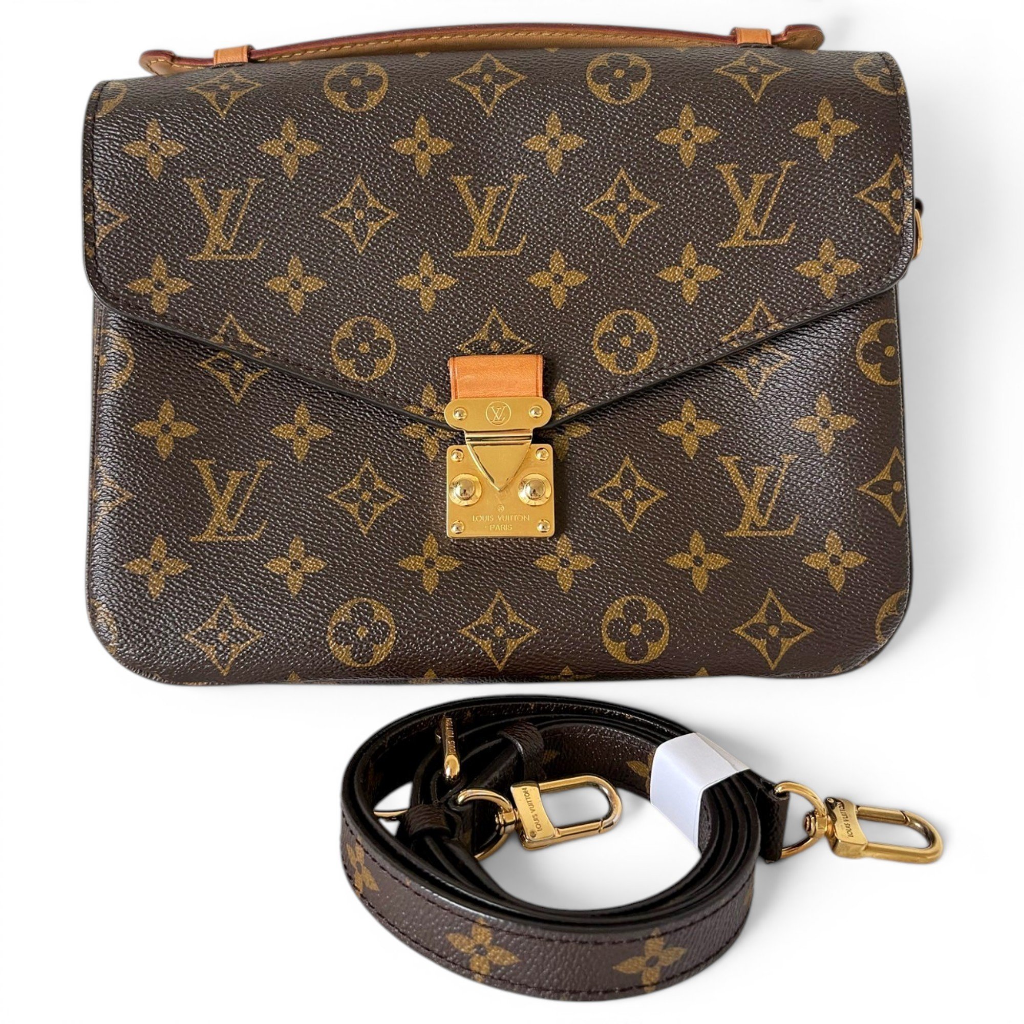 Metis leather crossbody bag