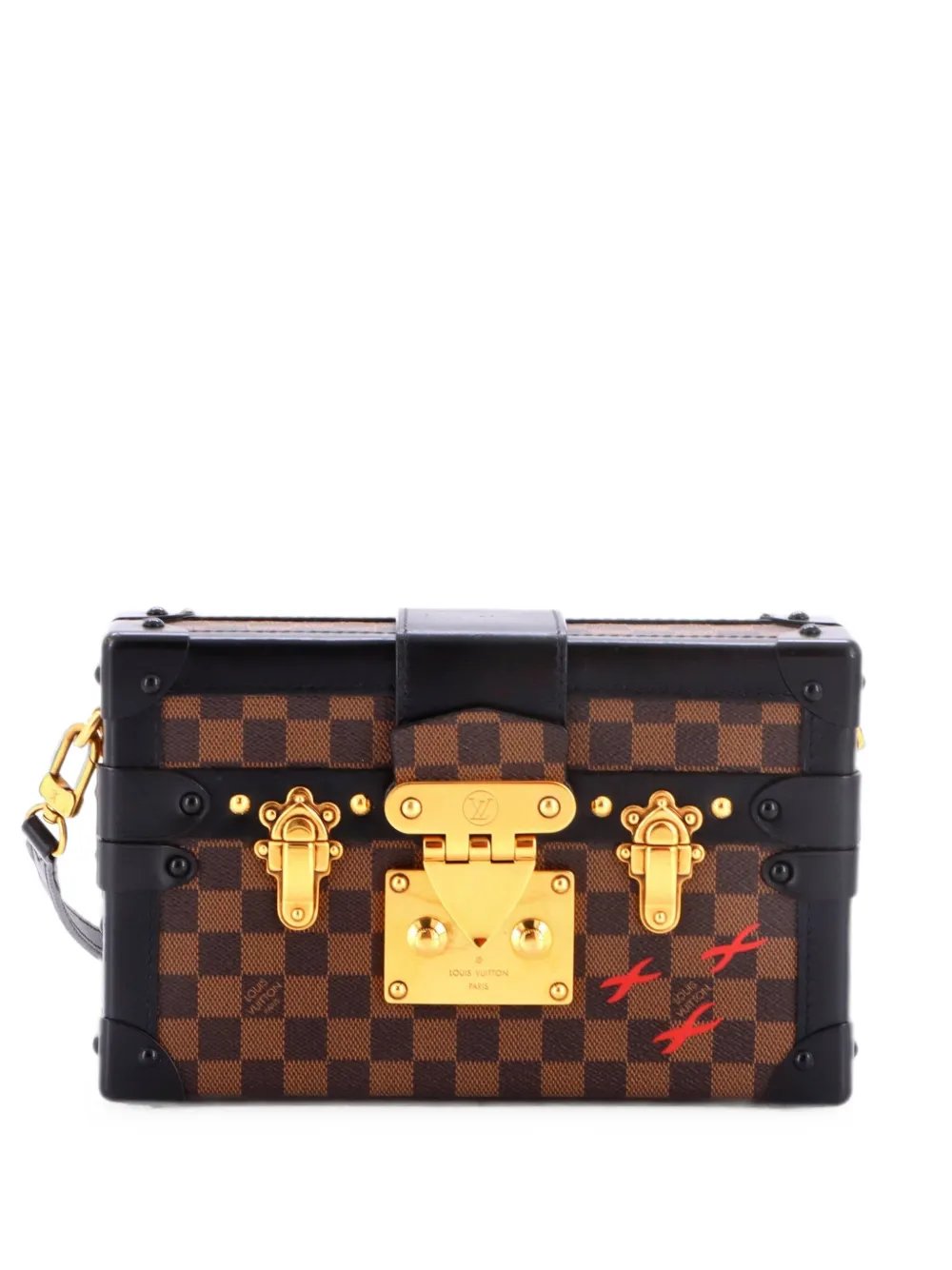 Petite Malle Handbag Damier clutch bag