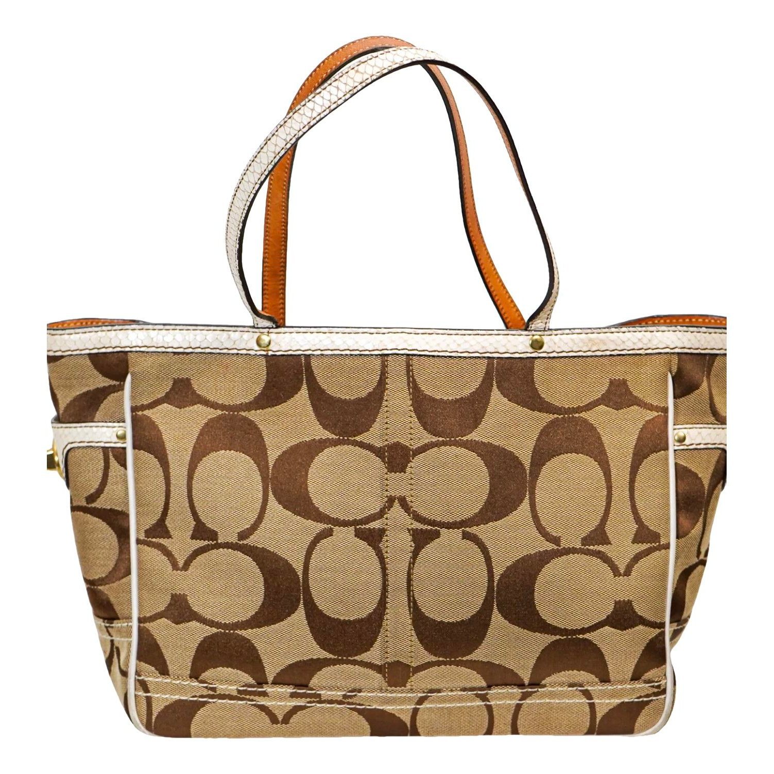 CITY ZIP TOTE cloth handbag