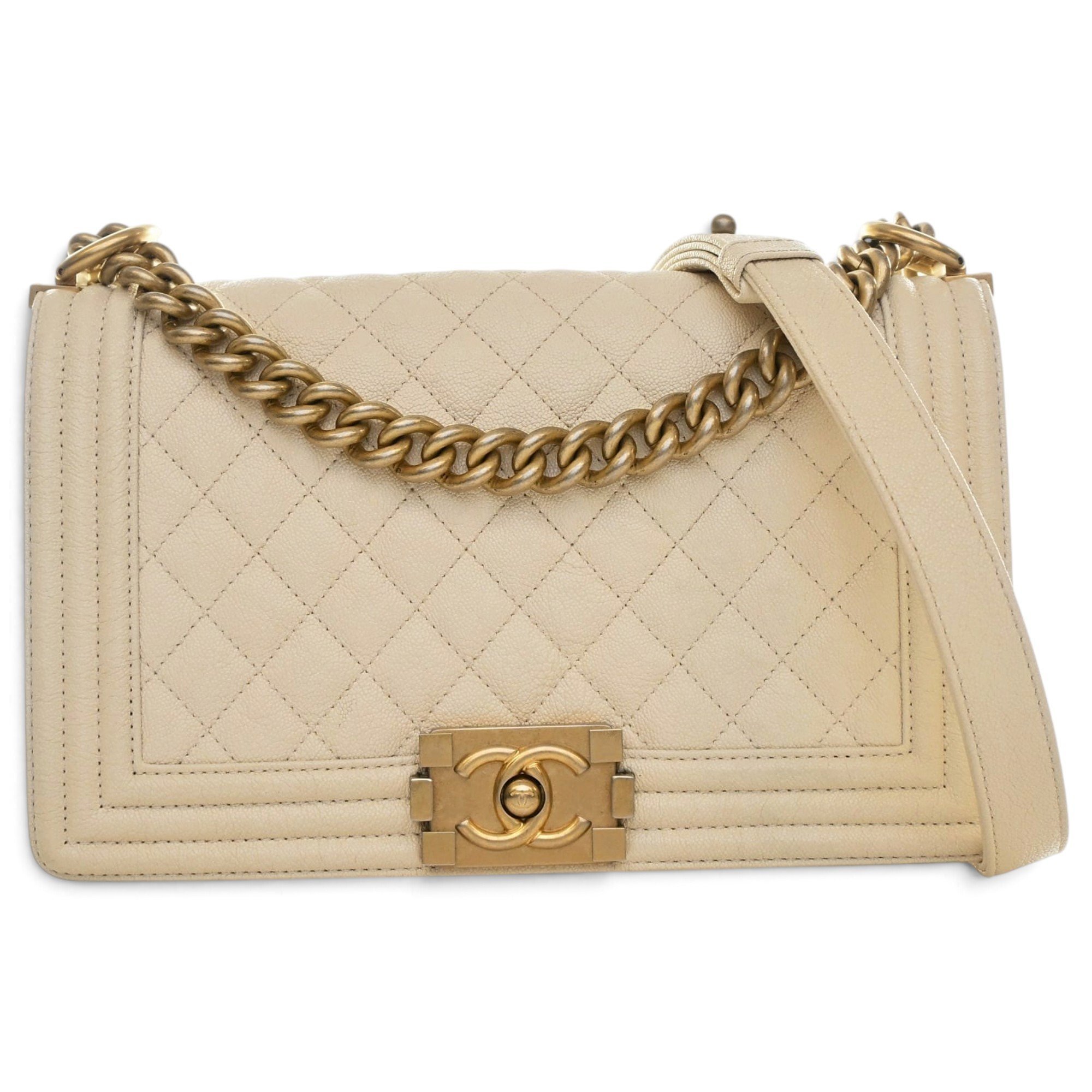 Boy leather crossbody bag