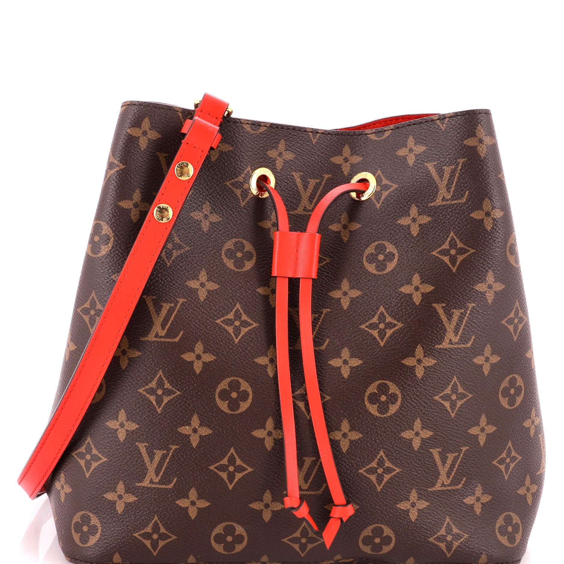 NeoNoe Handbag Monogram Canvas with Leather MM