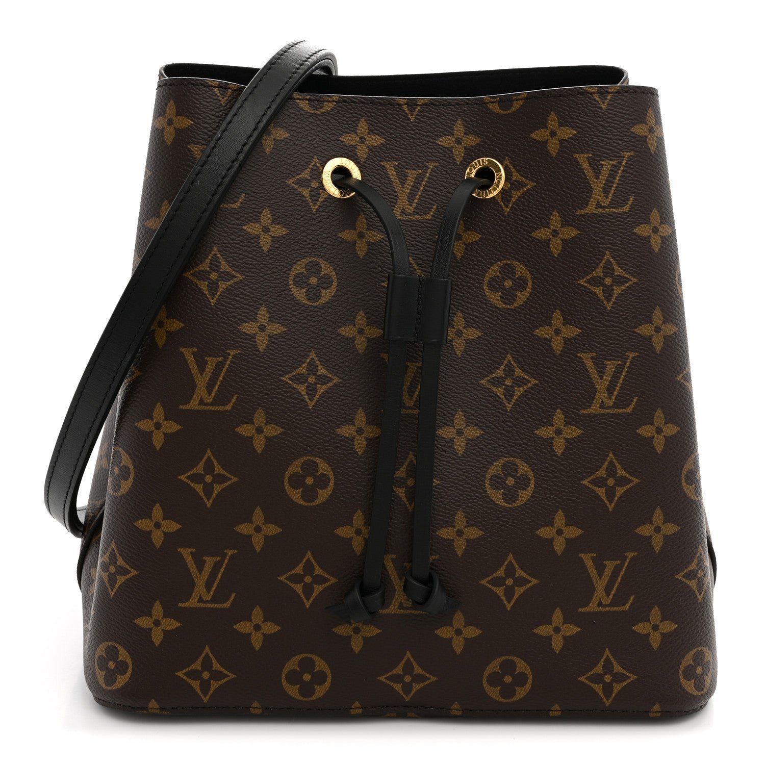 Louis Vuitton Monogram Neonoe MM Black