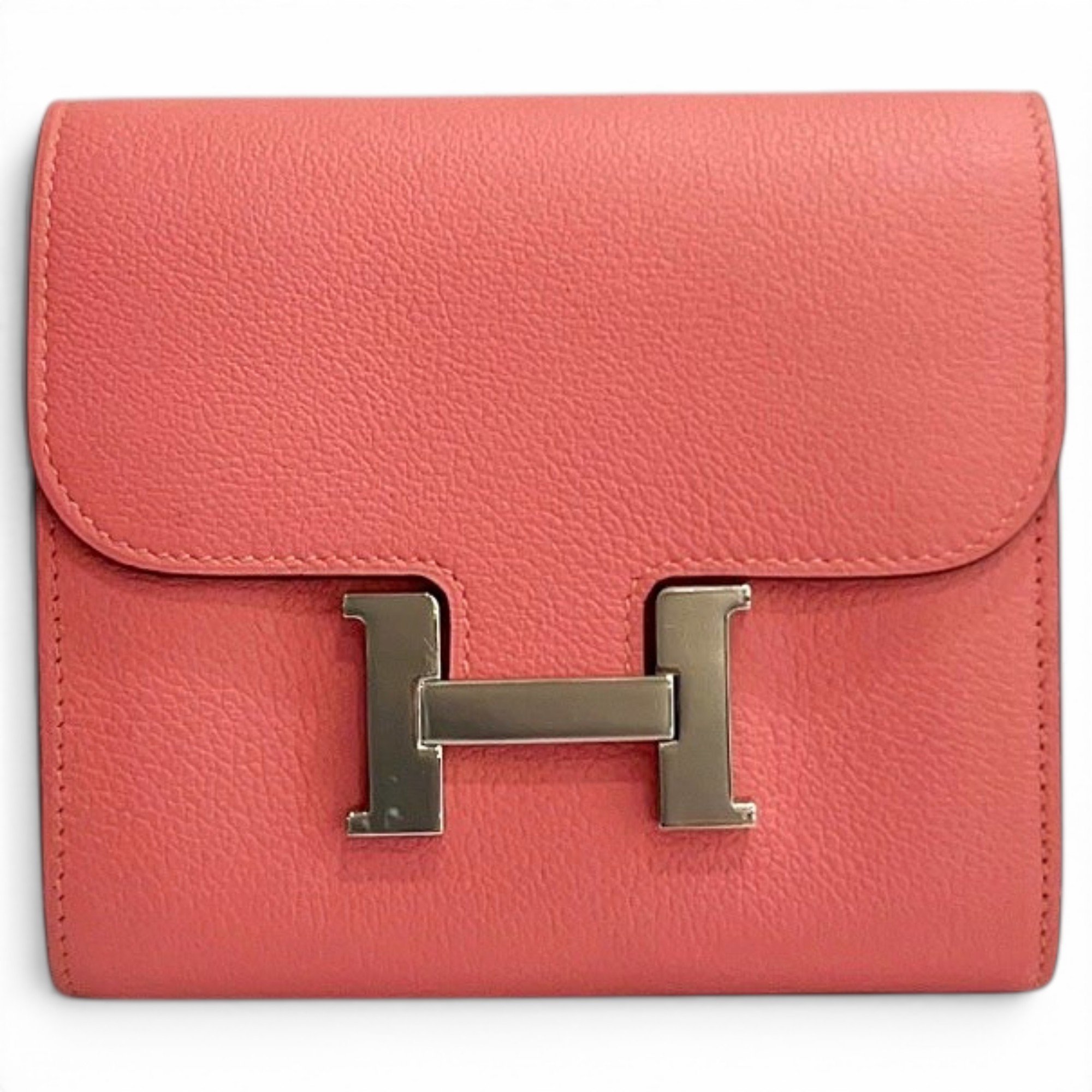 Constance leather clutch bag