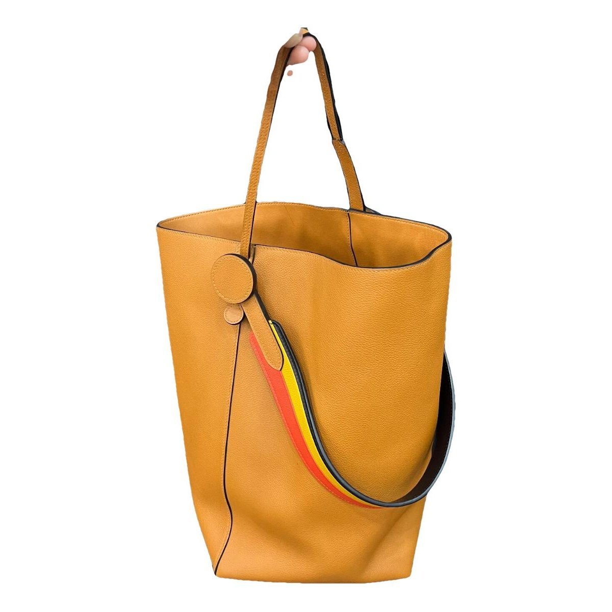 Leather handbag