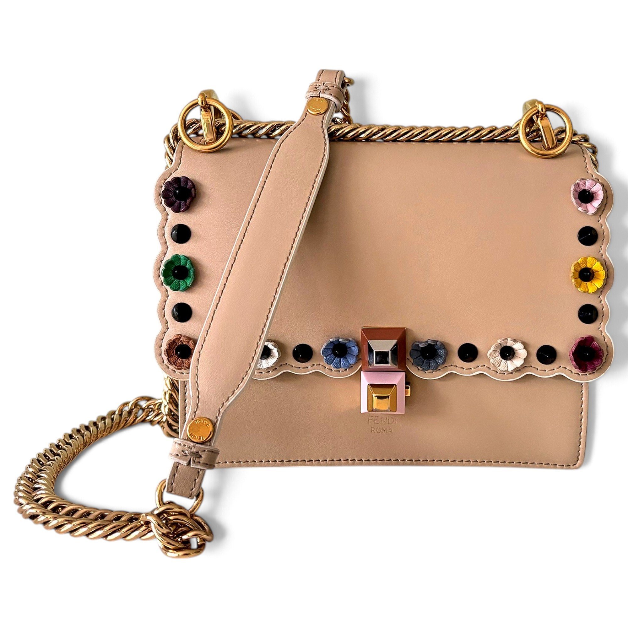 Kan I leather handbag