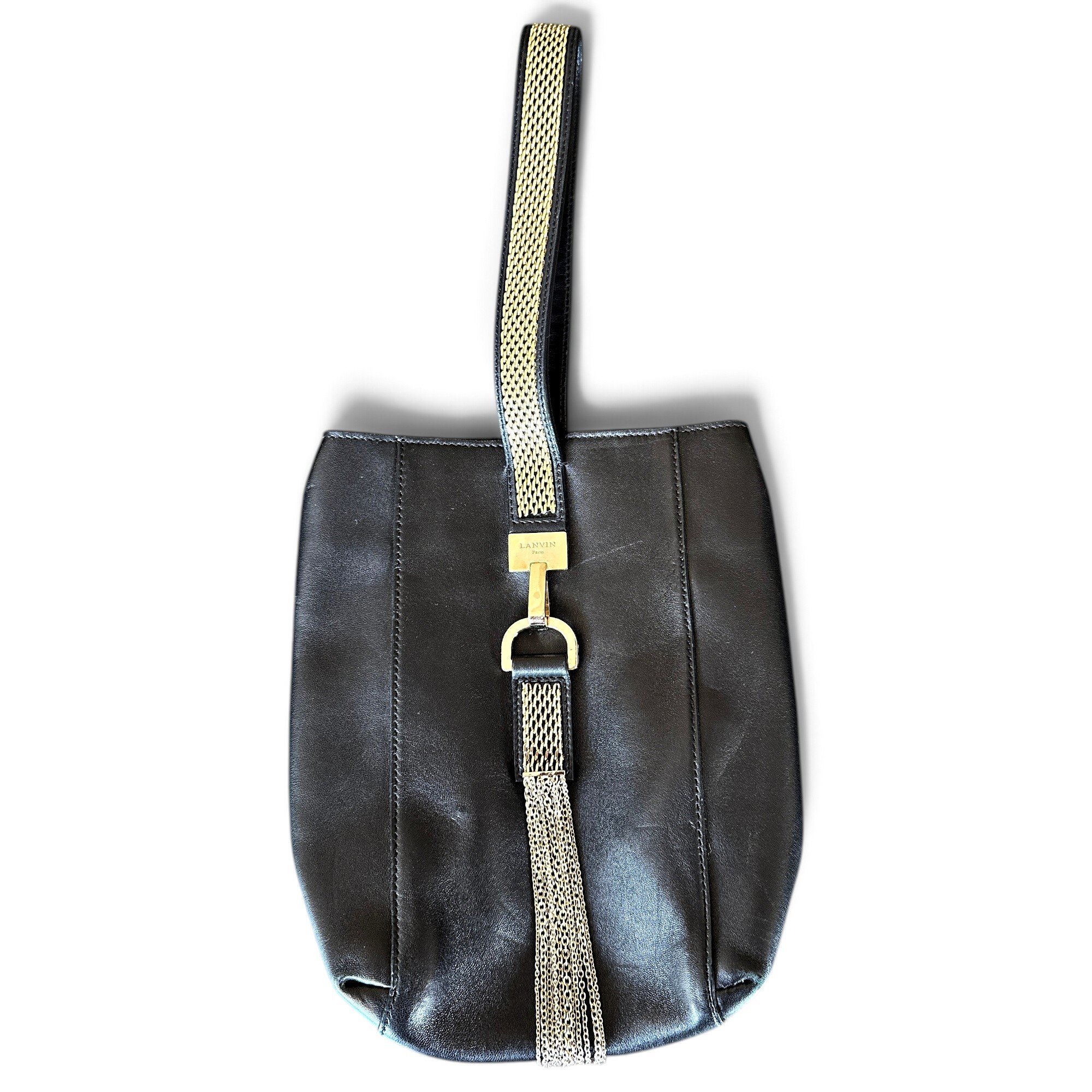 Leather handbag