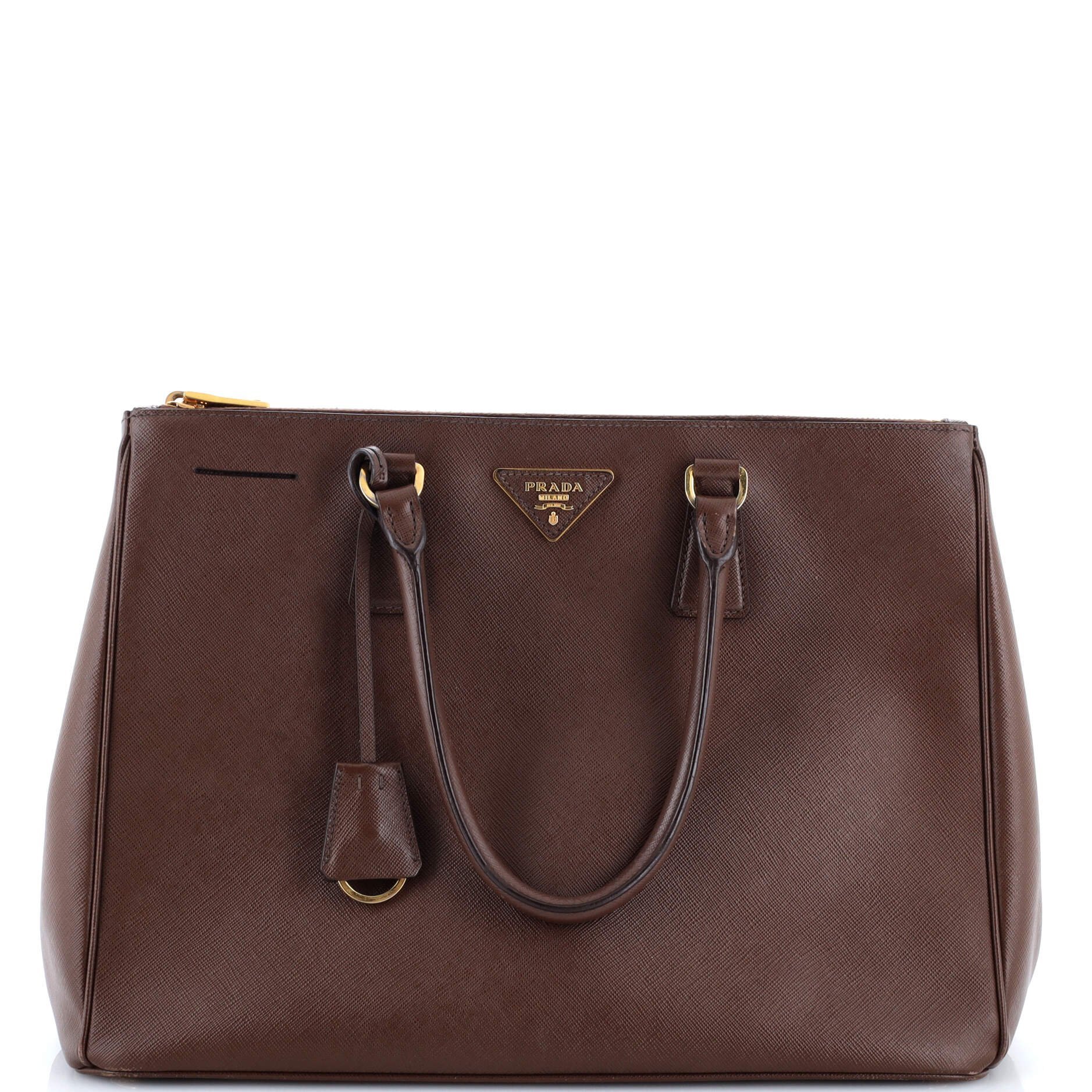 Leather tote