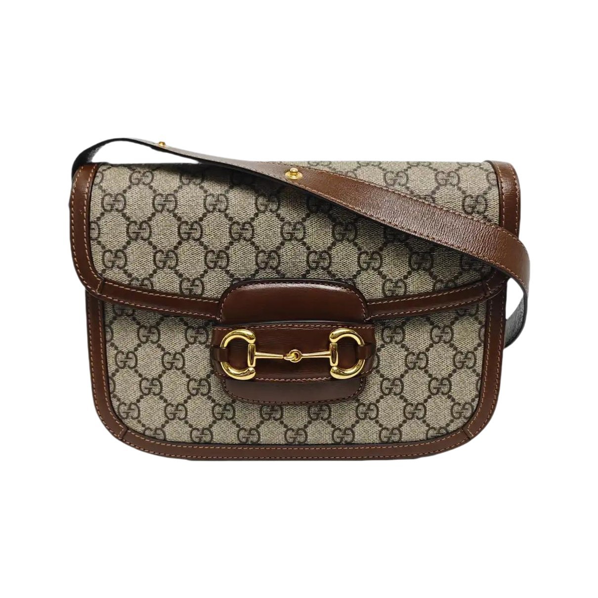 Handle Horsebit 1955 leather crossbody bag