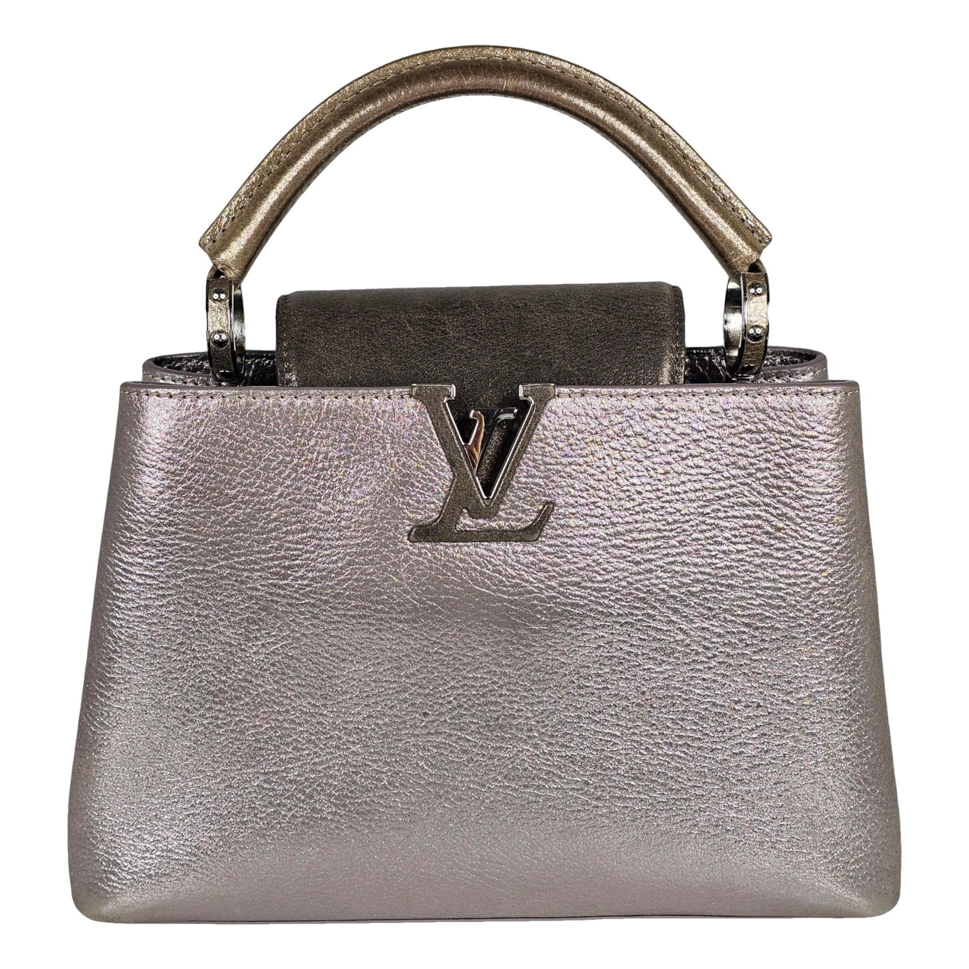 Capucines leather handbag