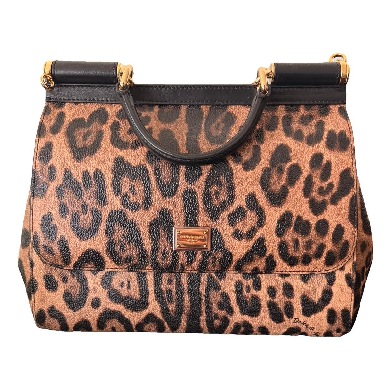 Dolce & Gabbana Sicily leather handbag