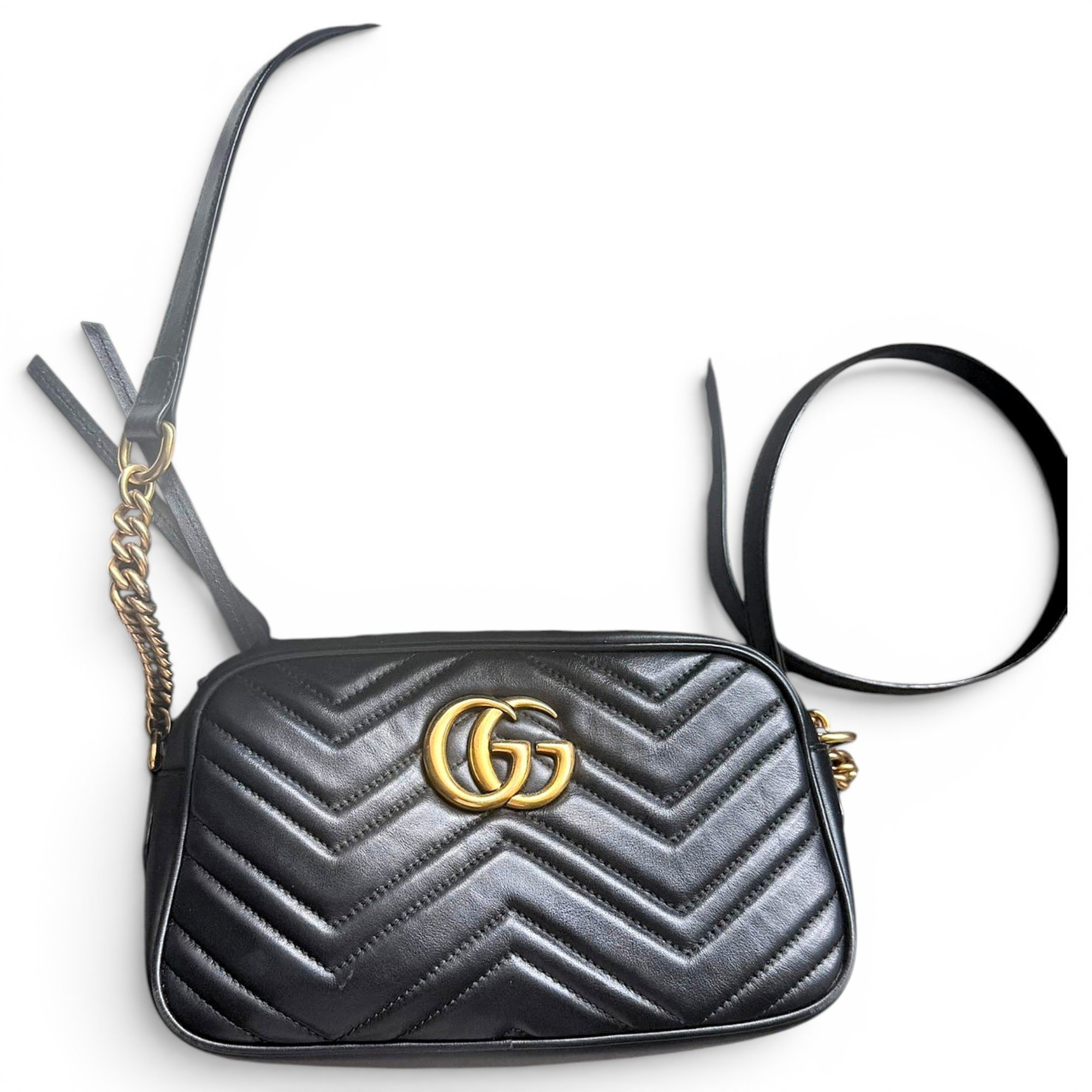 GG Marmont leather crossbody bag