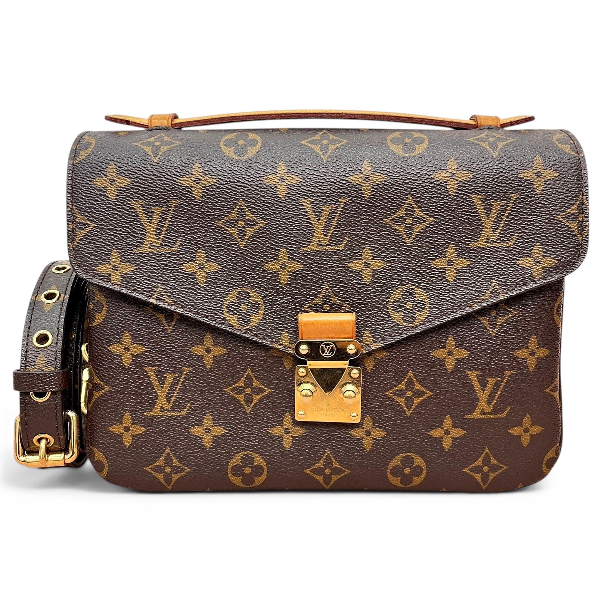 Metis leather handbag