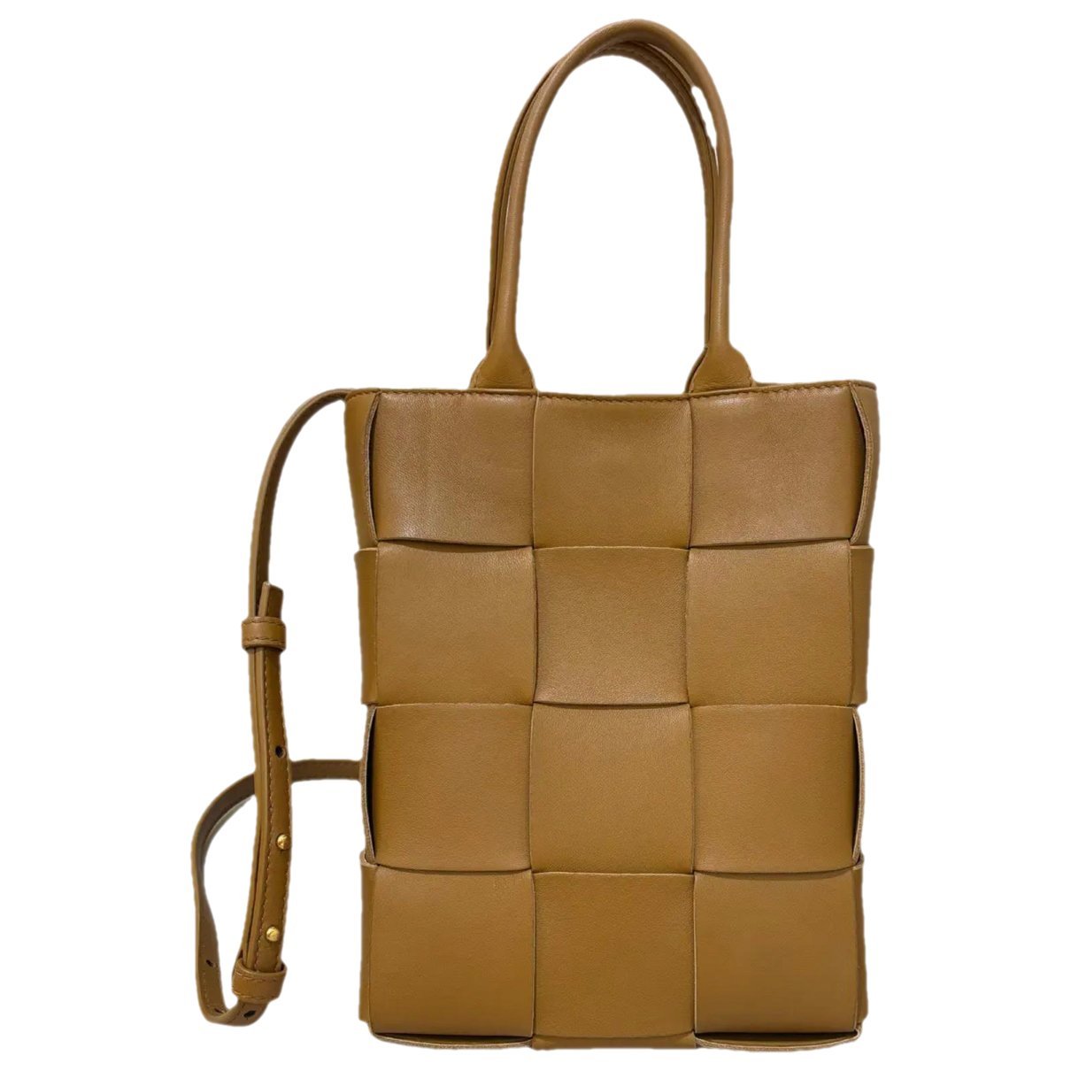 Cassette leather handbag
