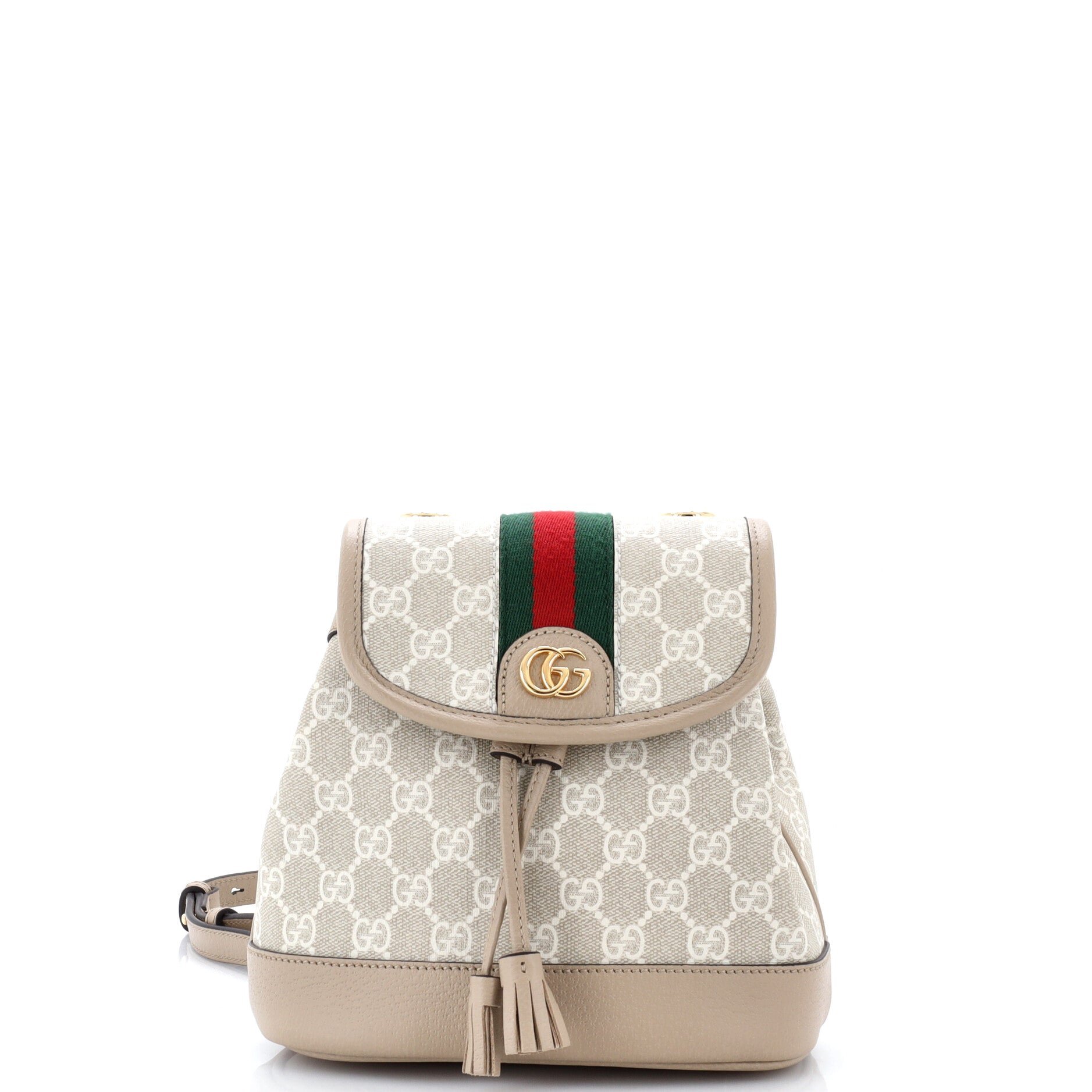 Ophidia Flap Backpack GG Coated Canvas Mini