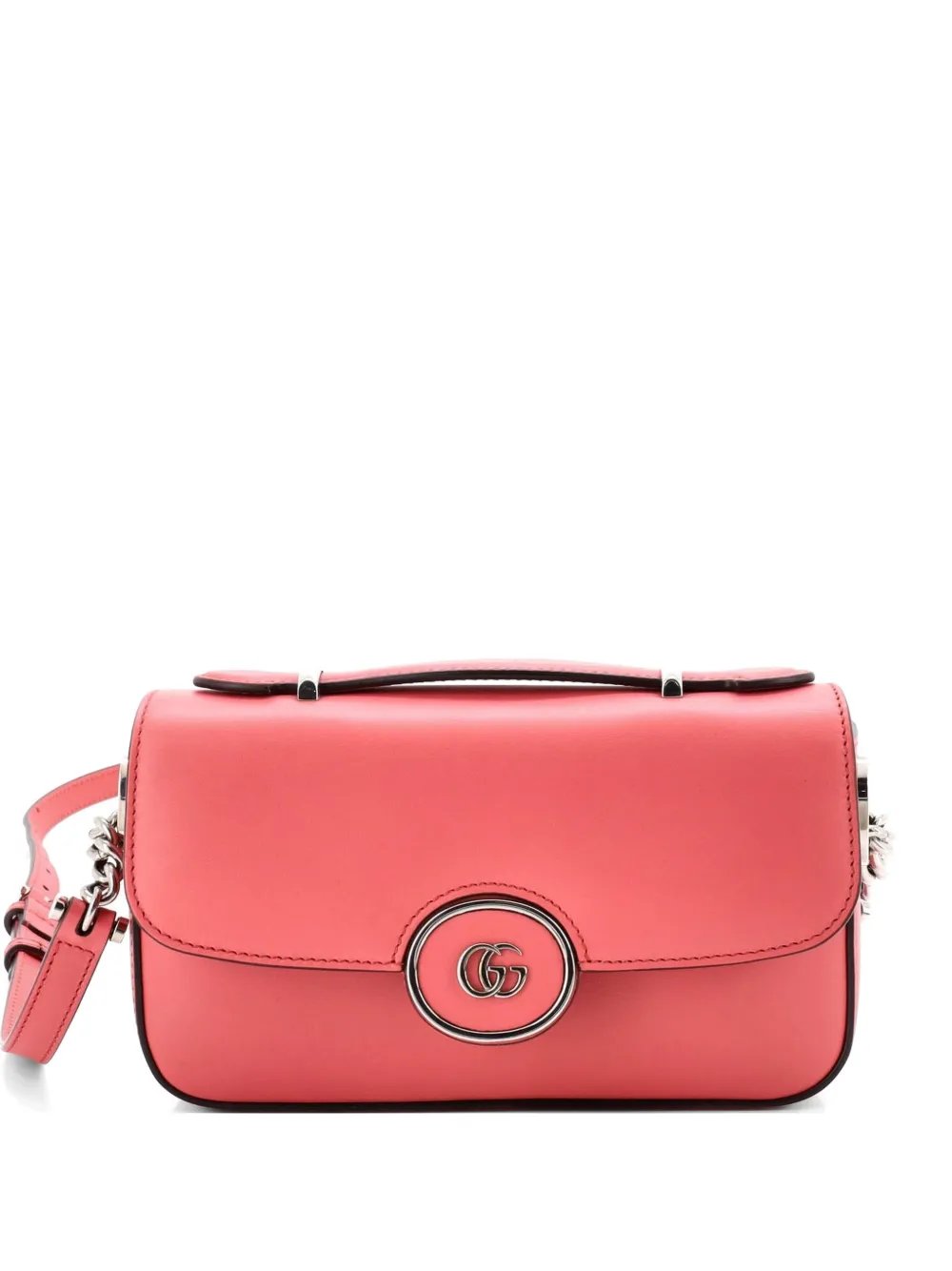 Petite GG Flap Leather Mini shoulder bag