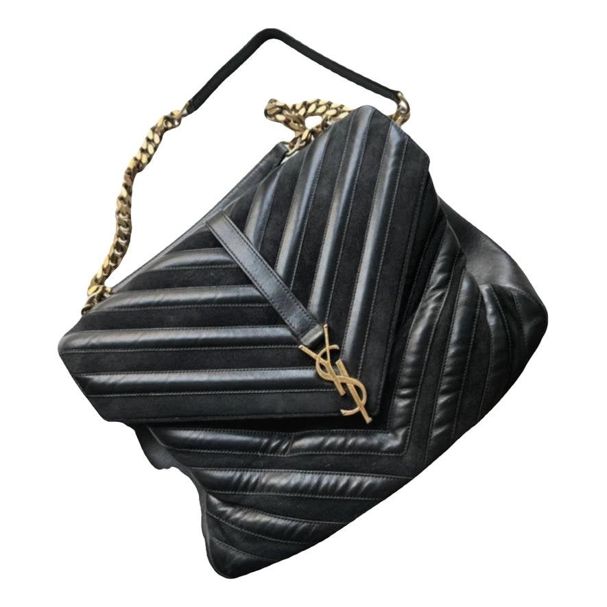 Collége monogramme leather handbag