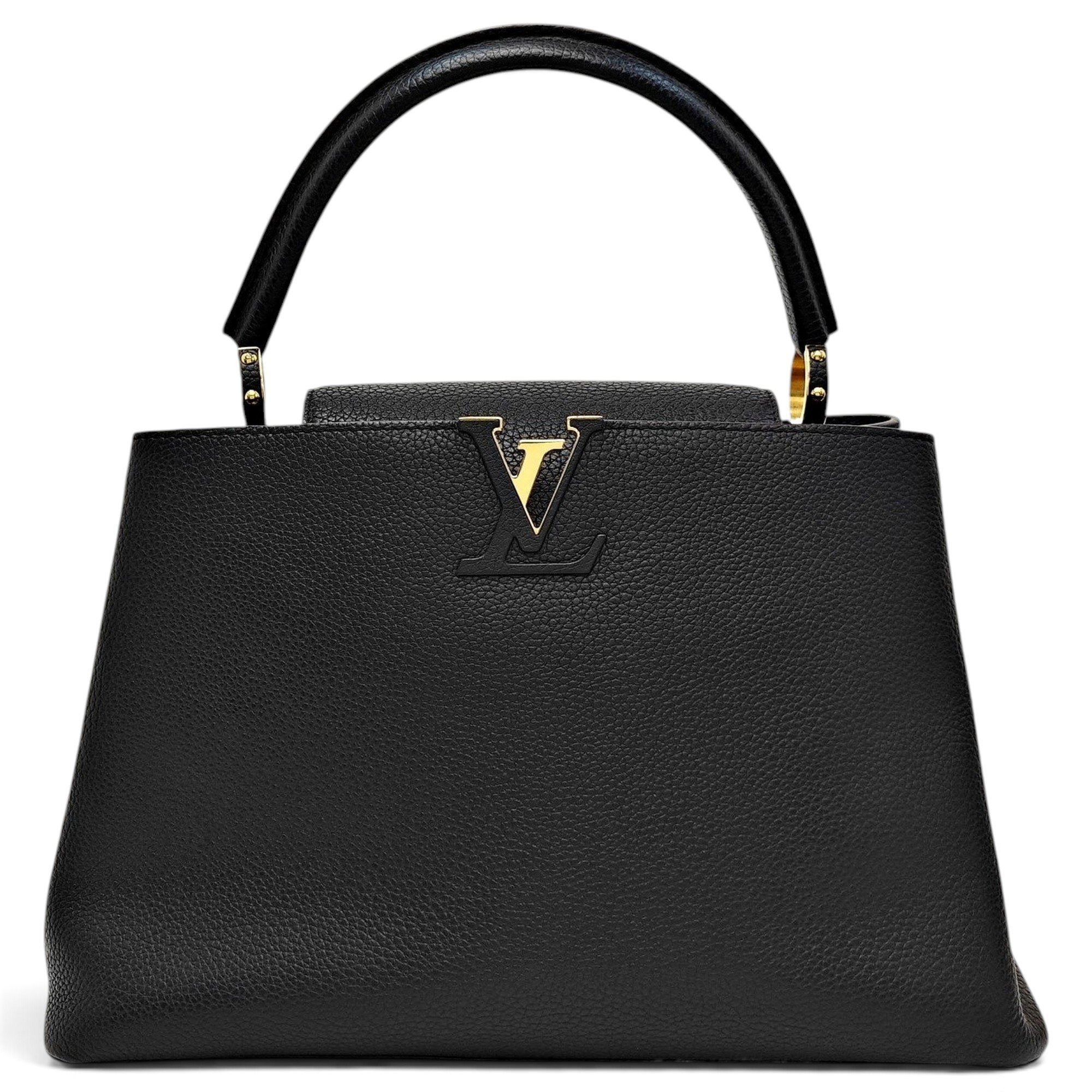 Capucines leather handbag