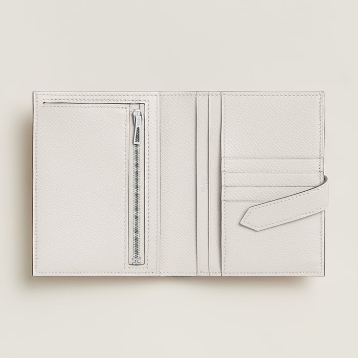 Gris Pâle Bearn Compact Wallet