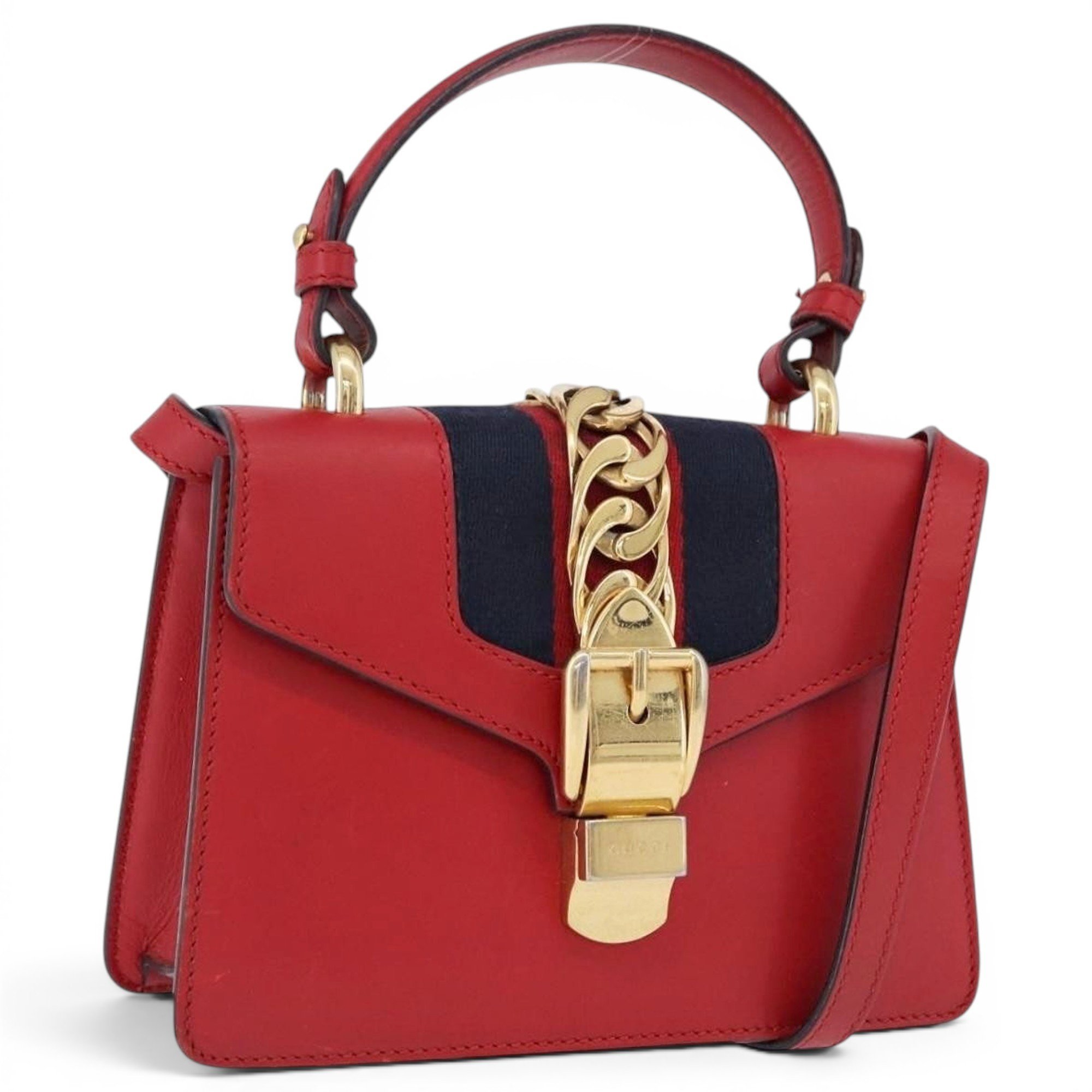 Leather handbag